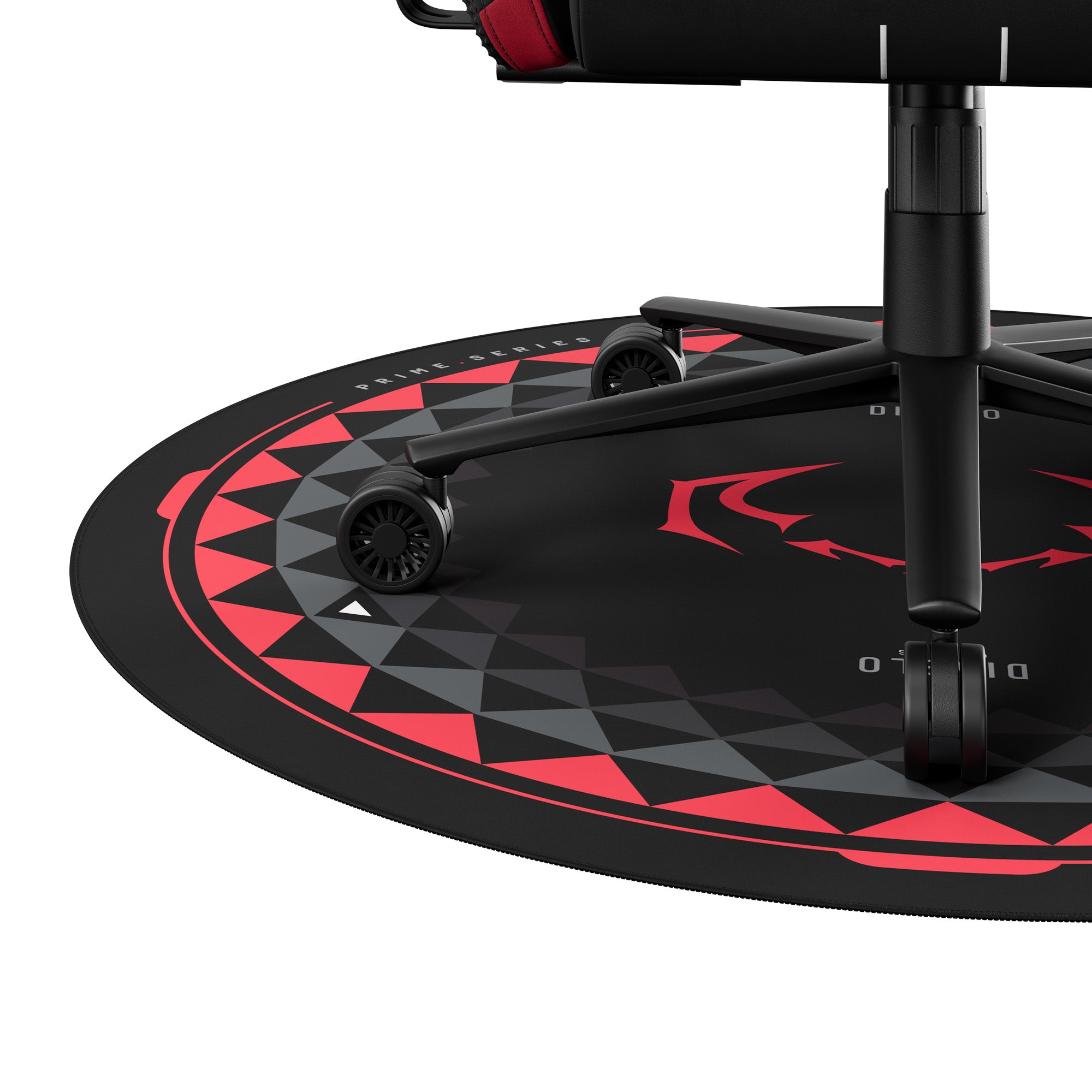 Protective Chair Mat Non-Slip DIABLO PRIME Black and Red Brand Diablo Chairs