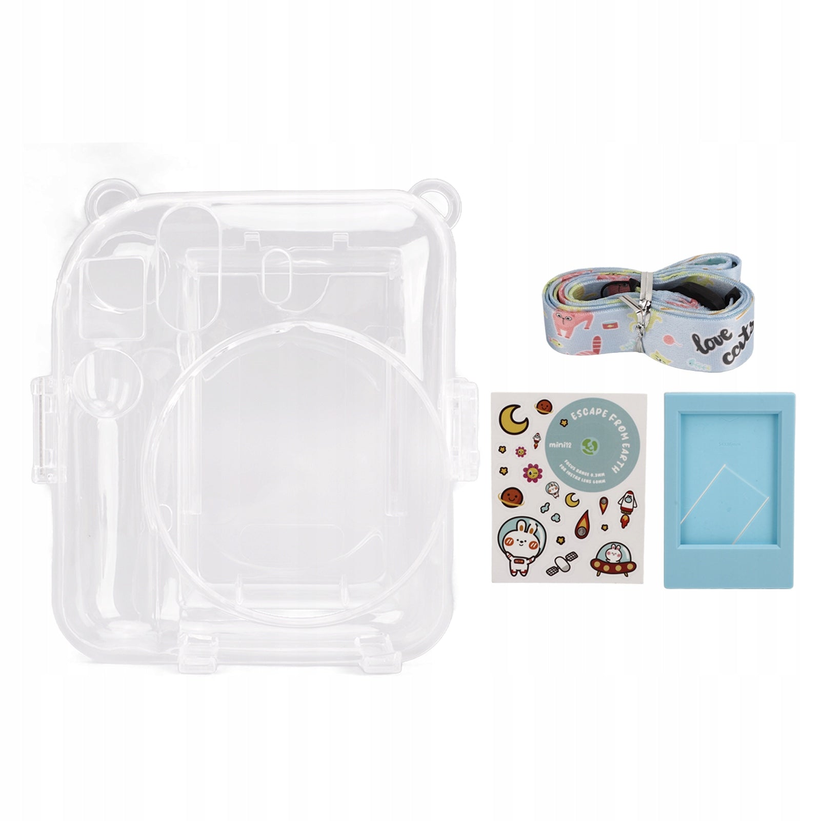 Protective Clear Case Crystal 4W Camera Case