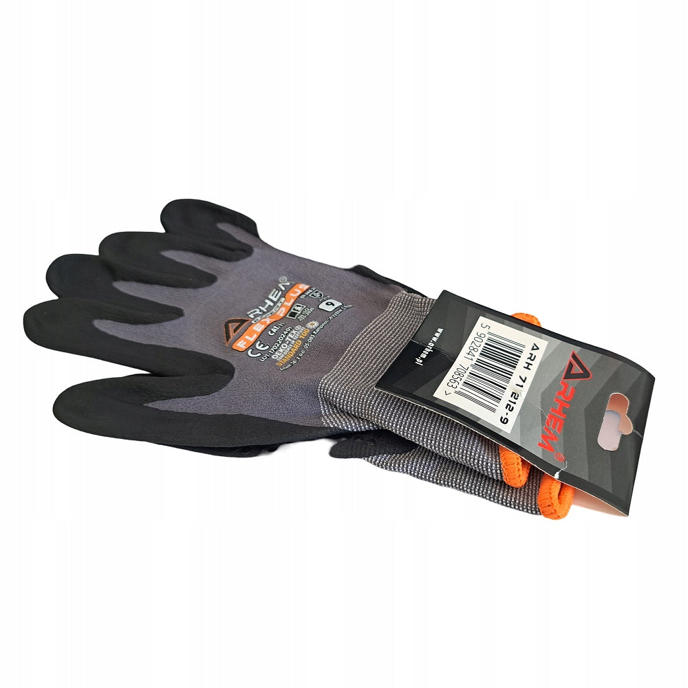 Protective Gloves ARHEM Expert FLEX PLUS Nitrile Resistant Precision 9/L Medical device no