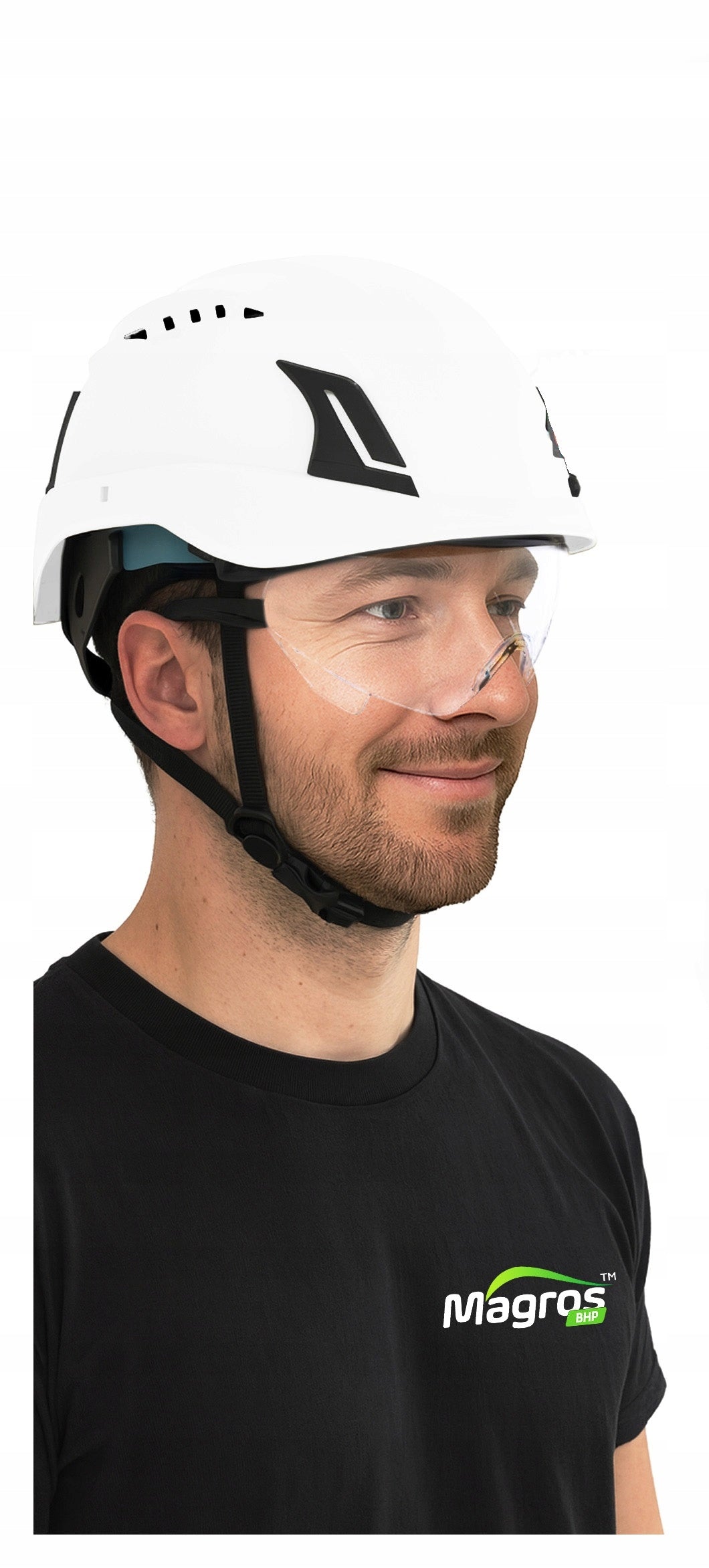 Protective Helmet Industrial Helmet Ventilated Health and Safety with Trumpet Protekt Atra 50V Packaging status original