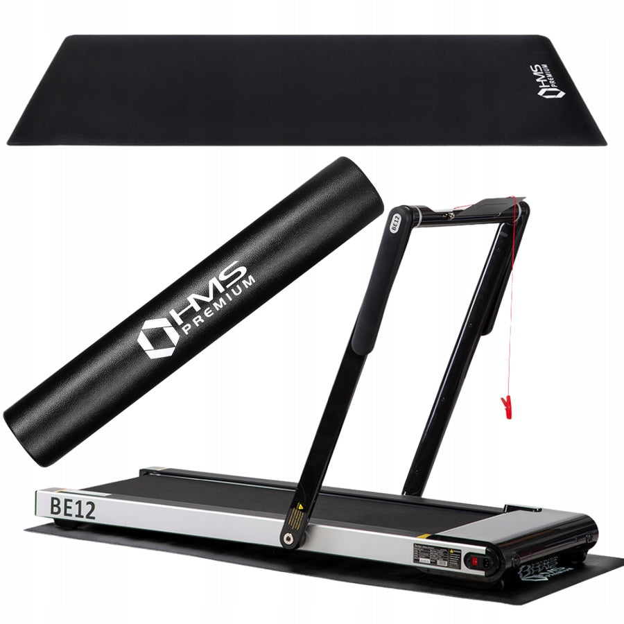 Protective Mat Non-Slip Black For Exercise 160x80 cm HMS Packaging status original