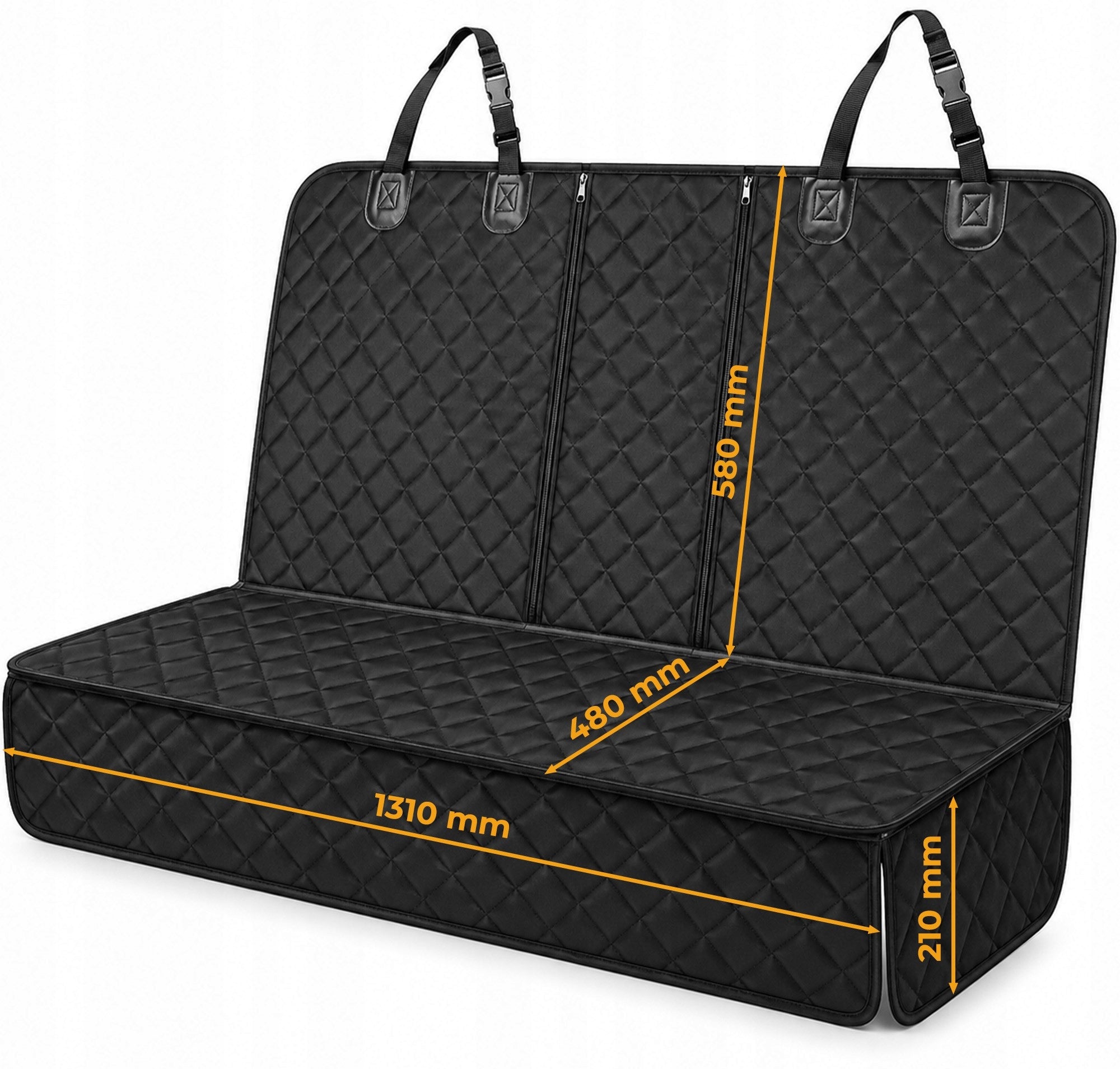 Protective Mat Split Rear Car Couch for Car Waterproof for Dog Packaging status original