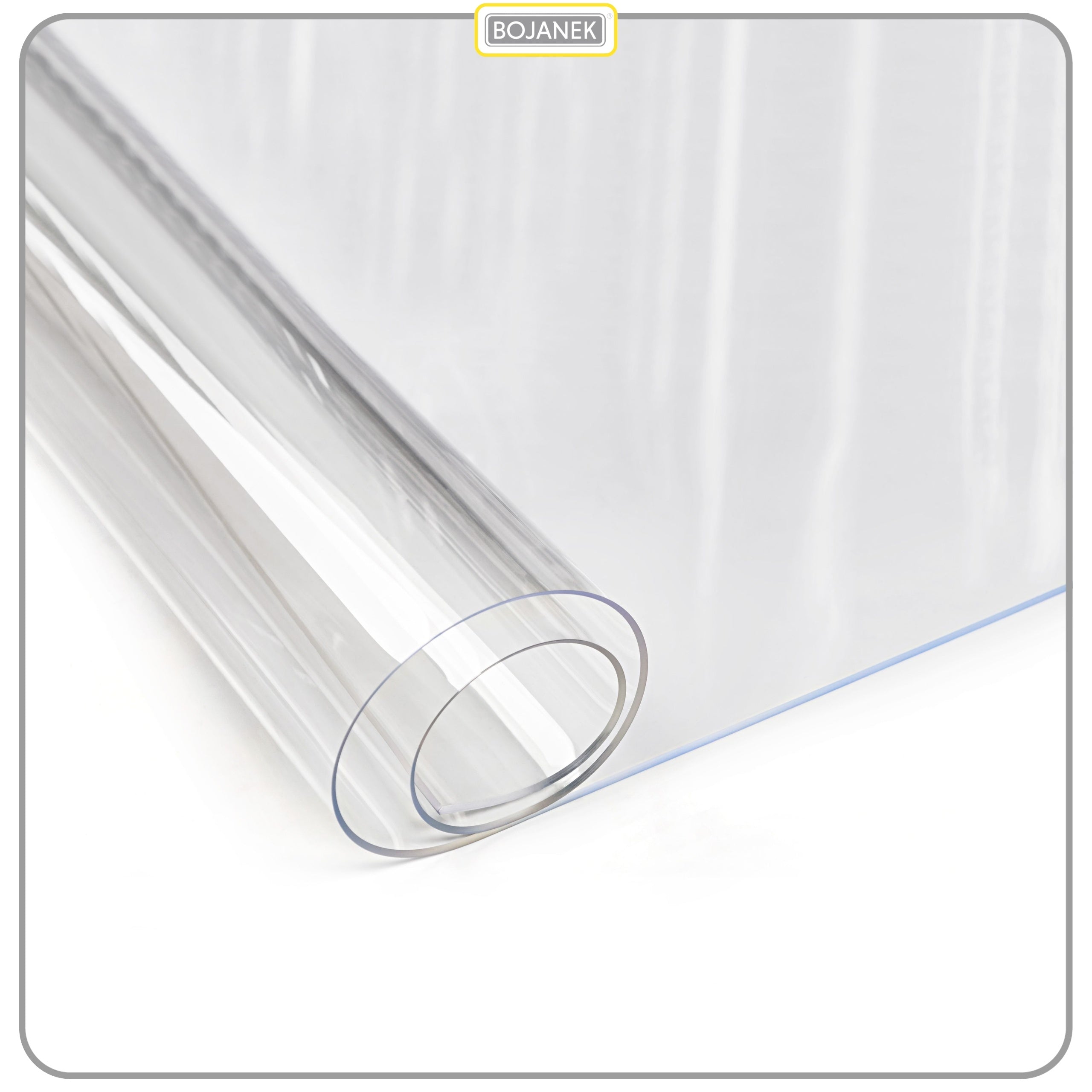 Protective Mat Table Pad Desk Top Soft Glass 100 x 180 cm 1mm Packaging status original