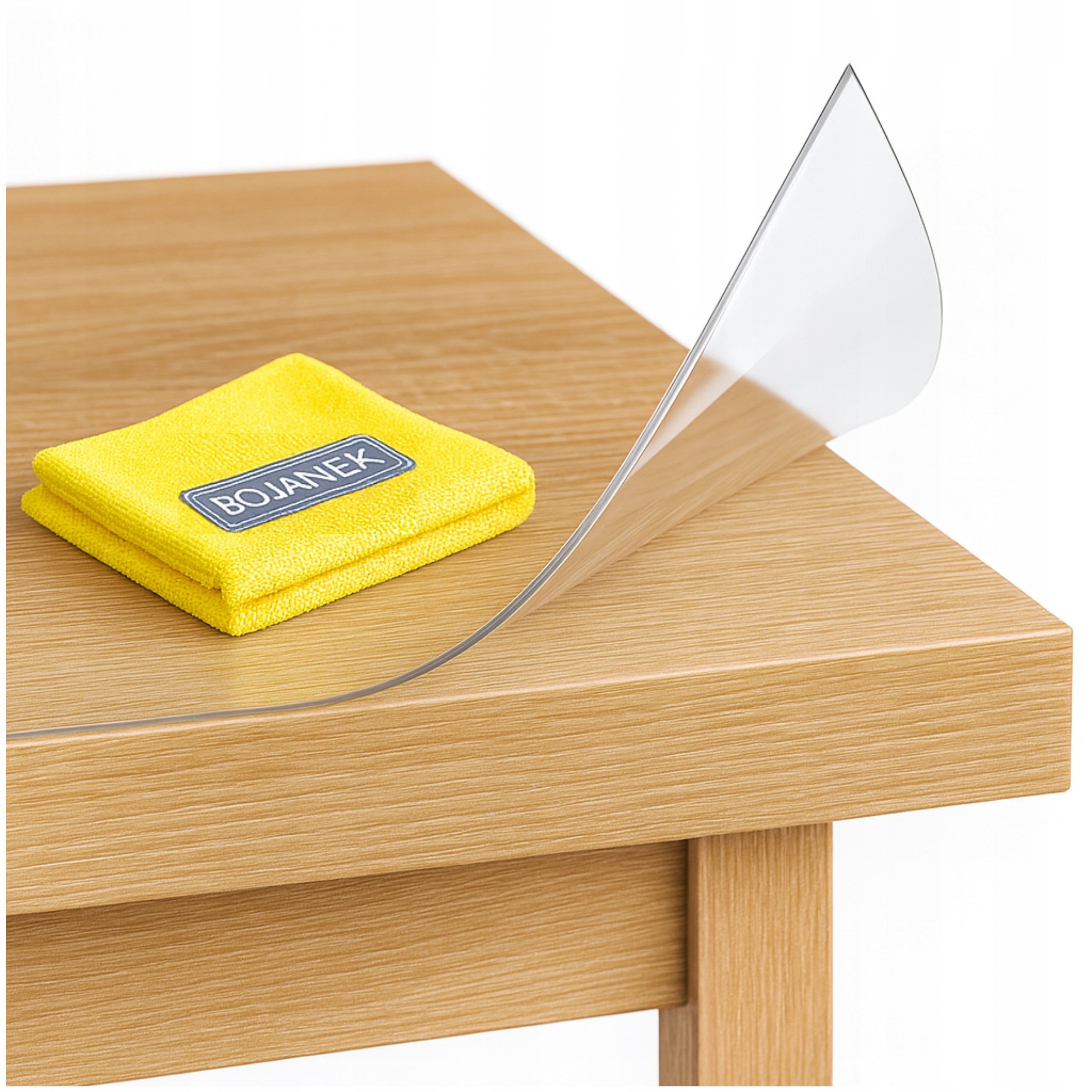 Protective Mat Table Pad Desk Top Soft Glass 90 x 200 cm 1mm