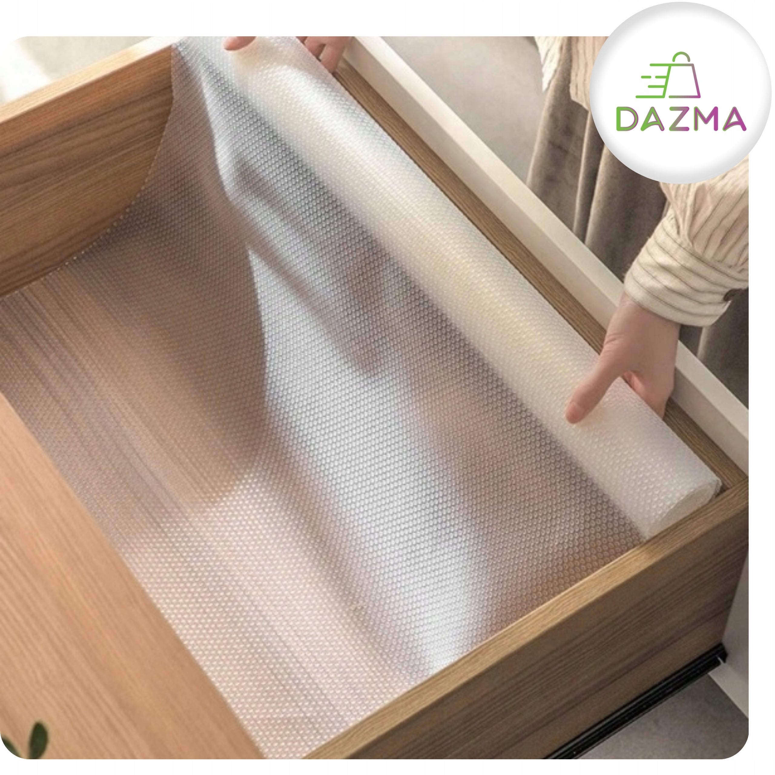 Protective Mat for Drawers Cabinets Non-Slip Stain Resistant Strong 150x50 cm Number of pieces 1 pcs