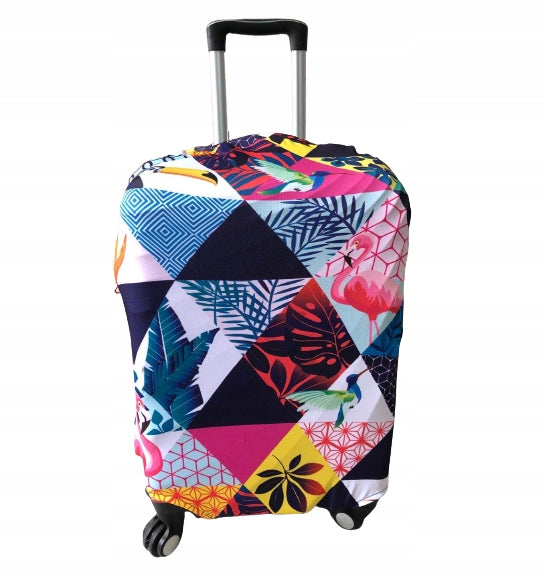 Protective SUITCASE COVER size L Floral