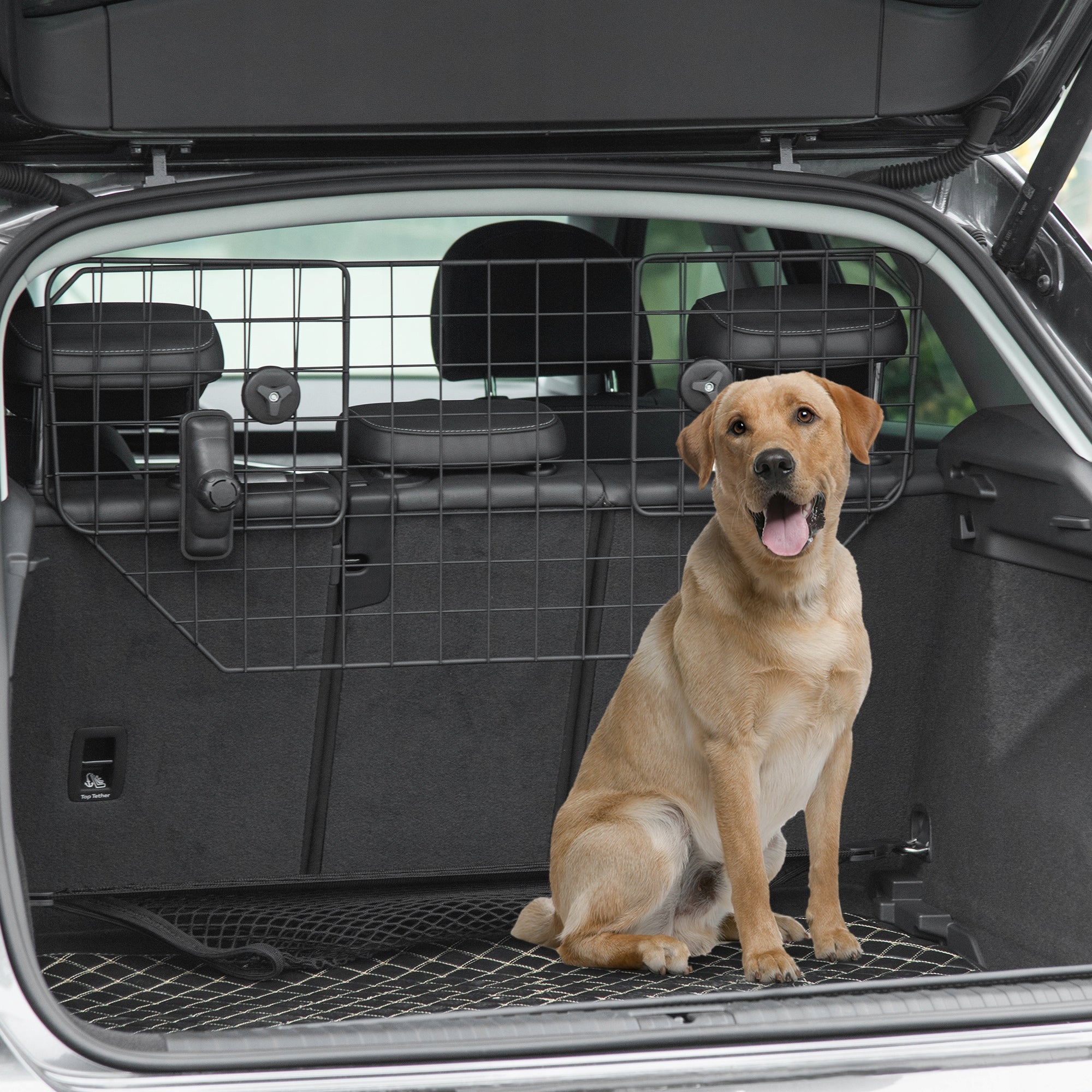 Protective car grille for dog PawHut adjustable 120x40,5 cm Brand PawHut