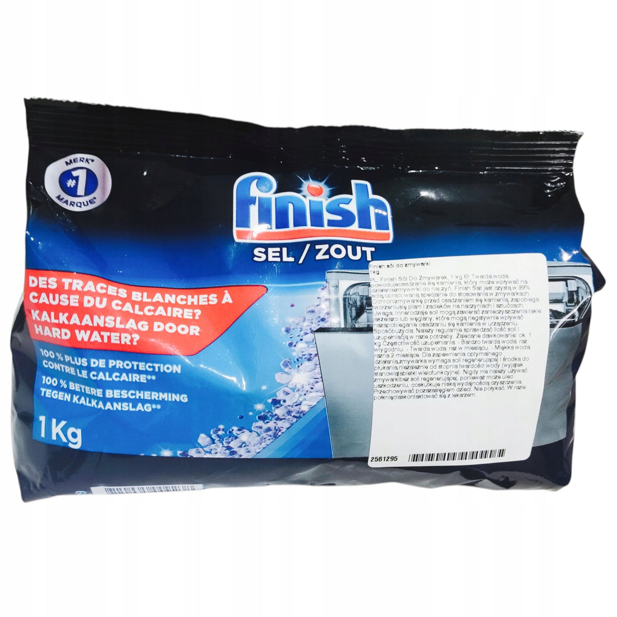 Protective coarse salt FINISH Sole for dishwashers 1000g EAN (GTIN) 05903140201915