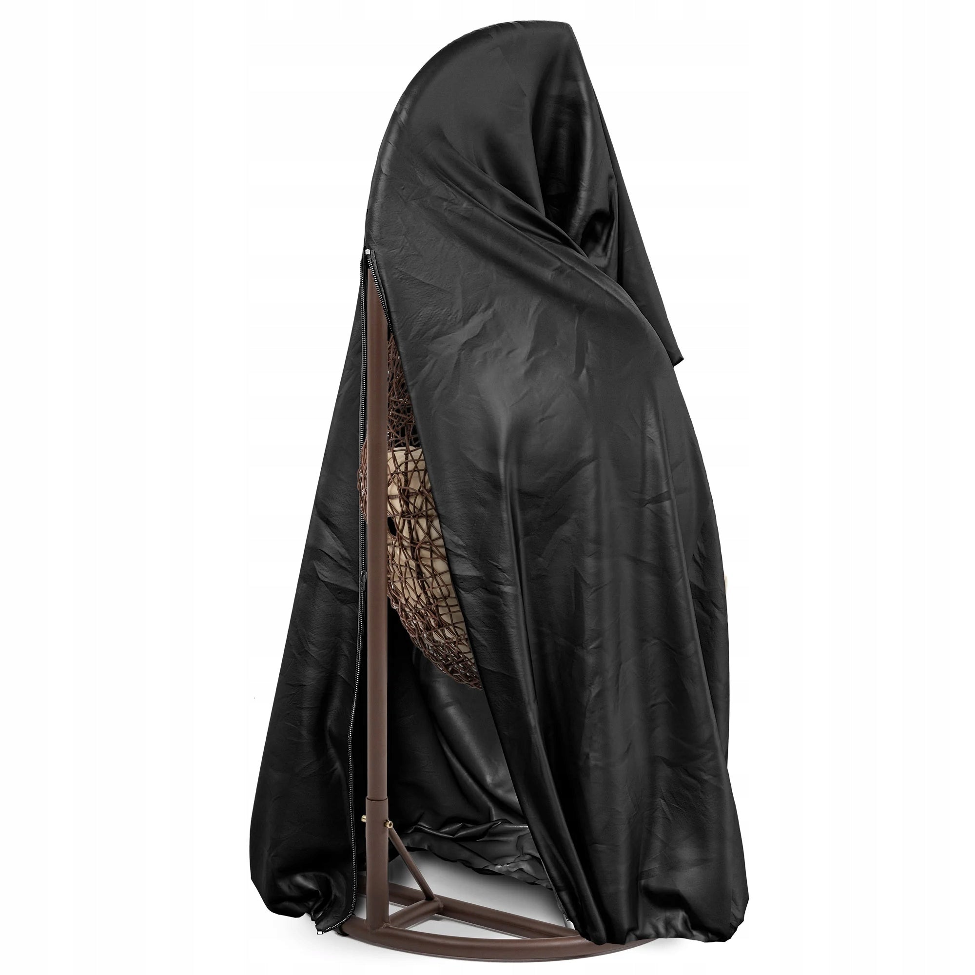 Protective cover 85x85x205 for single garden swing with lock