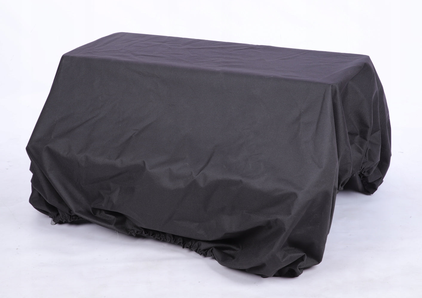 Protective cover for bench BLACK WATERPROOF with elastic band 50x91x90 Line pokrowiec ochronny wodoodporny