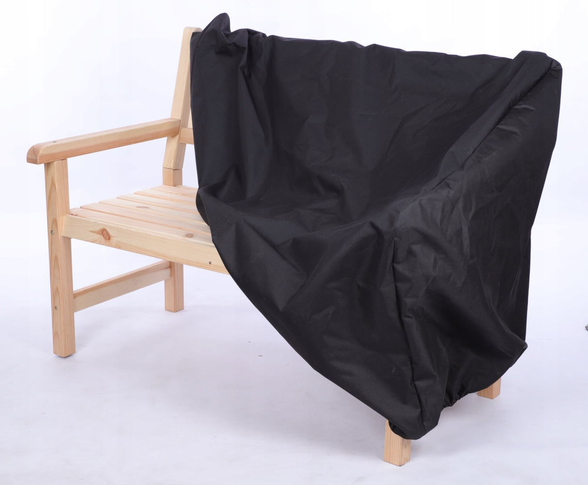 Protective cover for bench BLACK WATERPROOF with elastic band 90x154x70 Manufacturer no brand