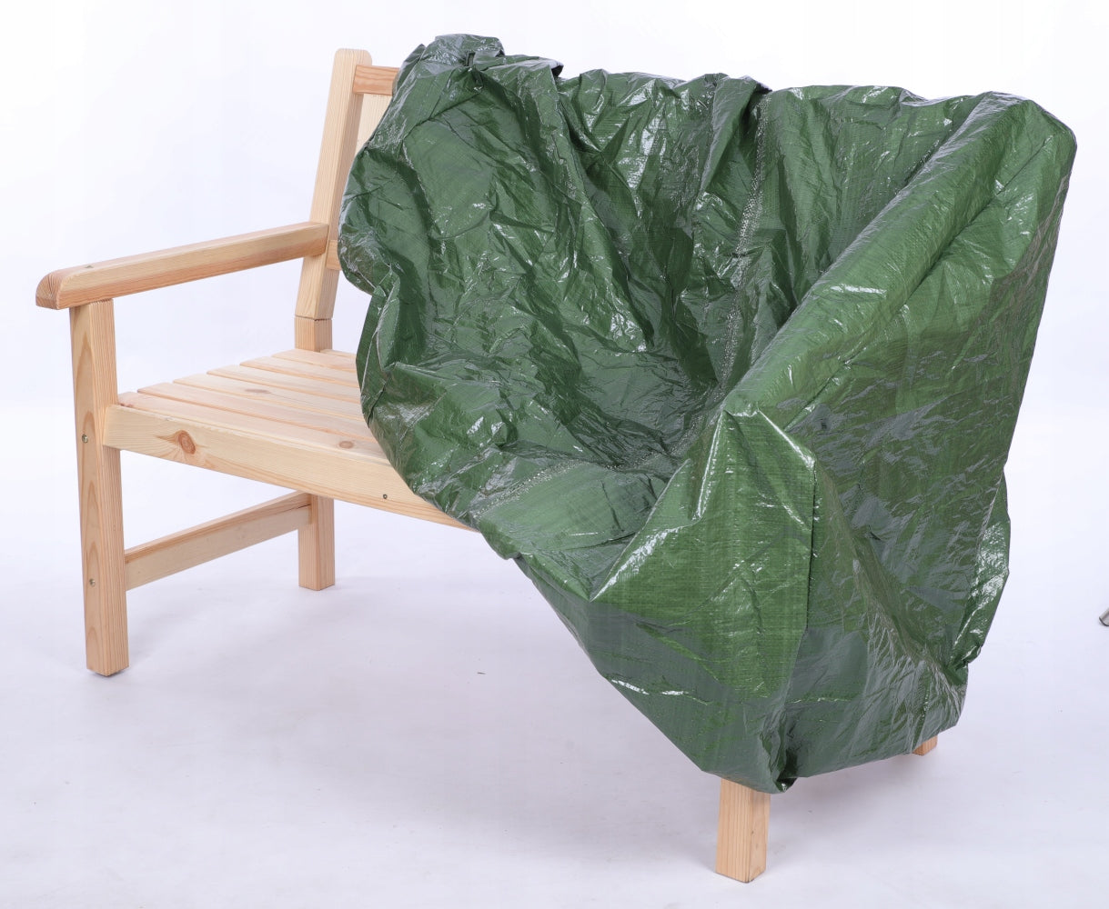 Protective cover for bench green WATERPROOF with elastic band 90x154x70 Packaging status original
