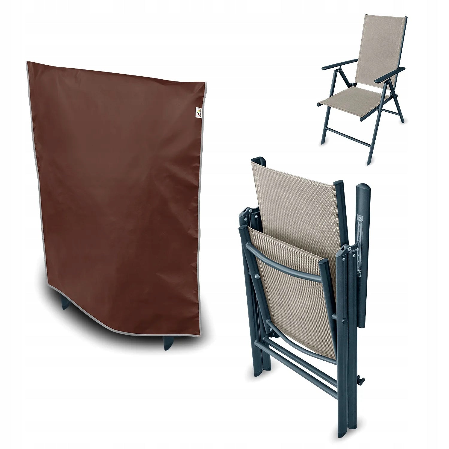 Protective cover for folding garden chair Length 73 cm