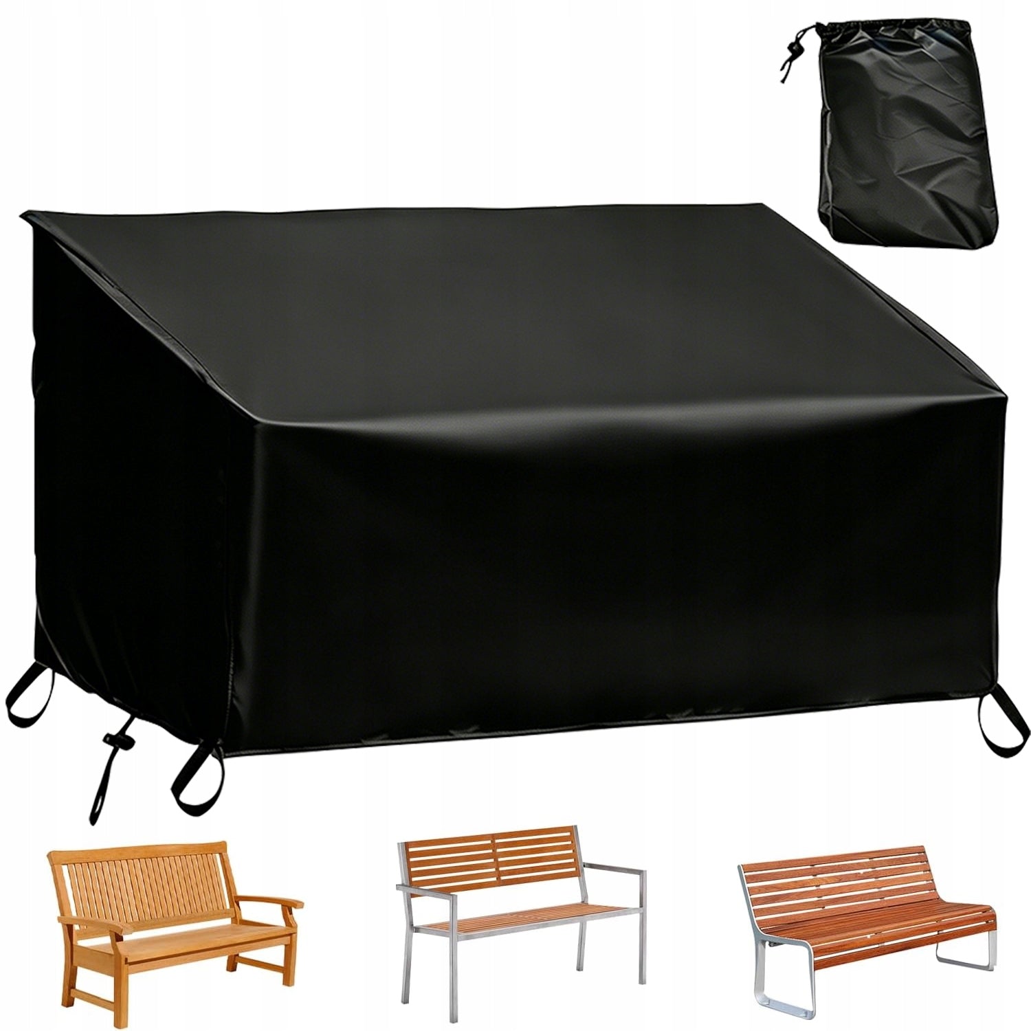 Protective cover for garden sofa 162X66X89CM