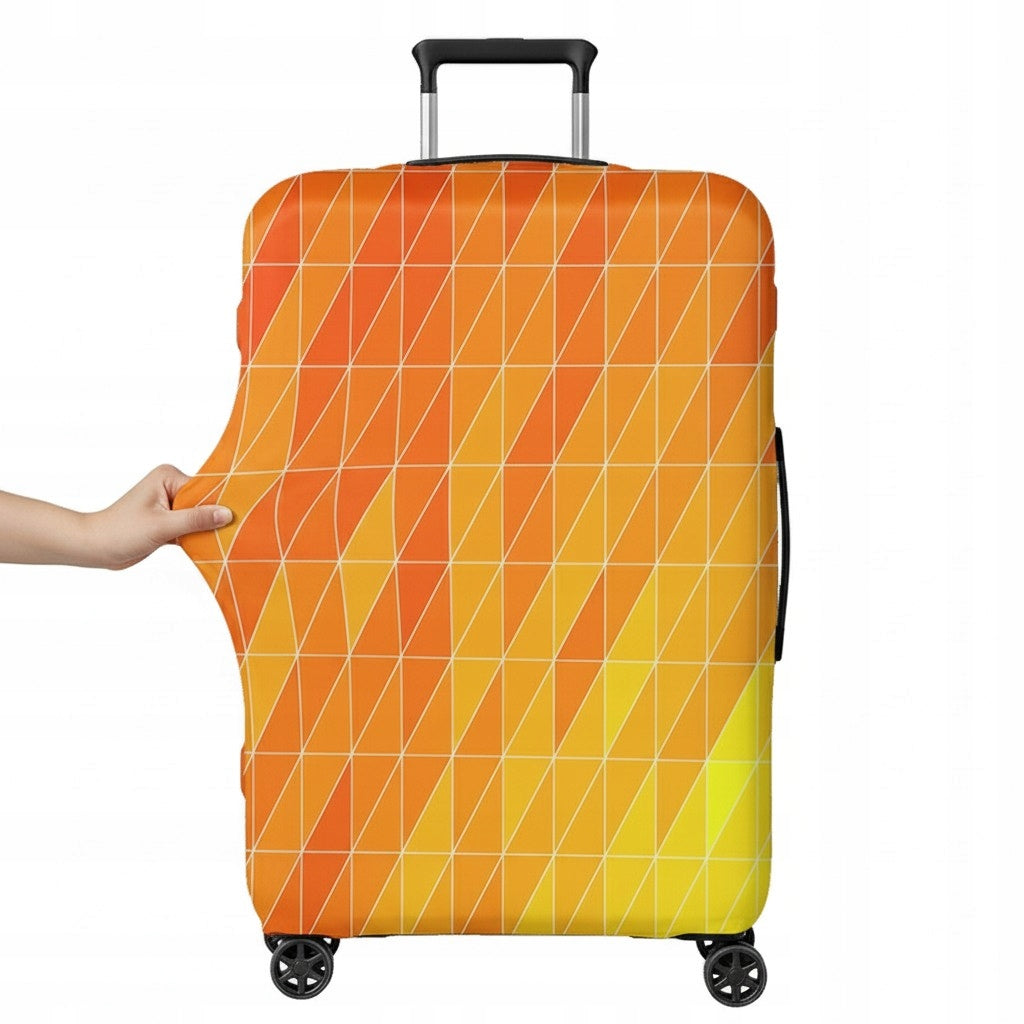 Protective cover for suitcase size Large L 70x50x30 elastic Orange