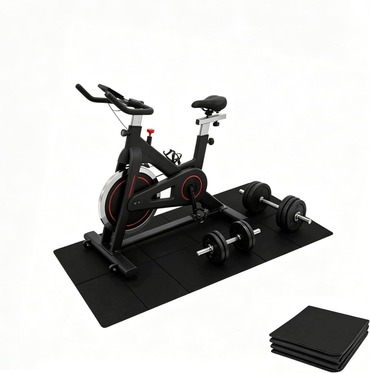 Protective mat TPE 183 cm x 61 cm black