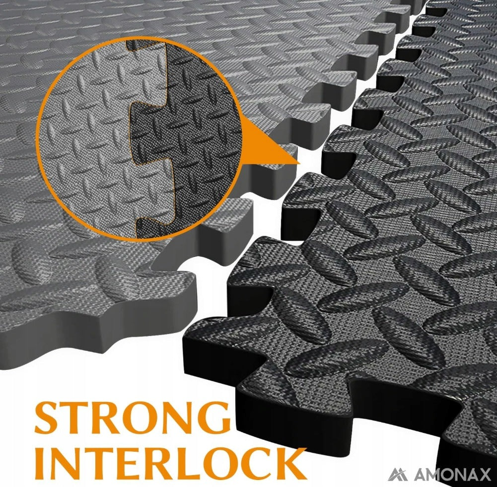 Protective mat amonax 30 cm x 30 cm black Manufacturer code EM-FGHJJ