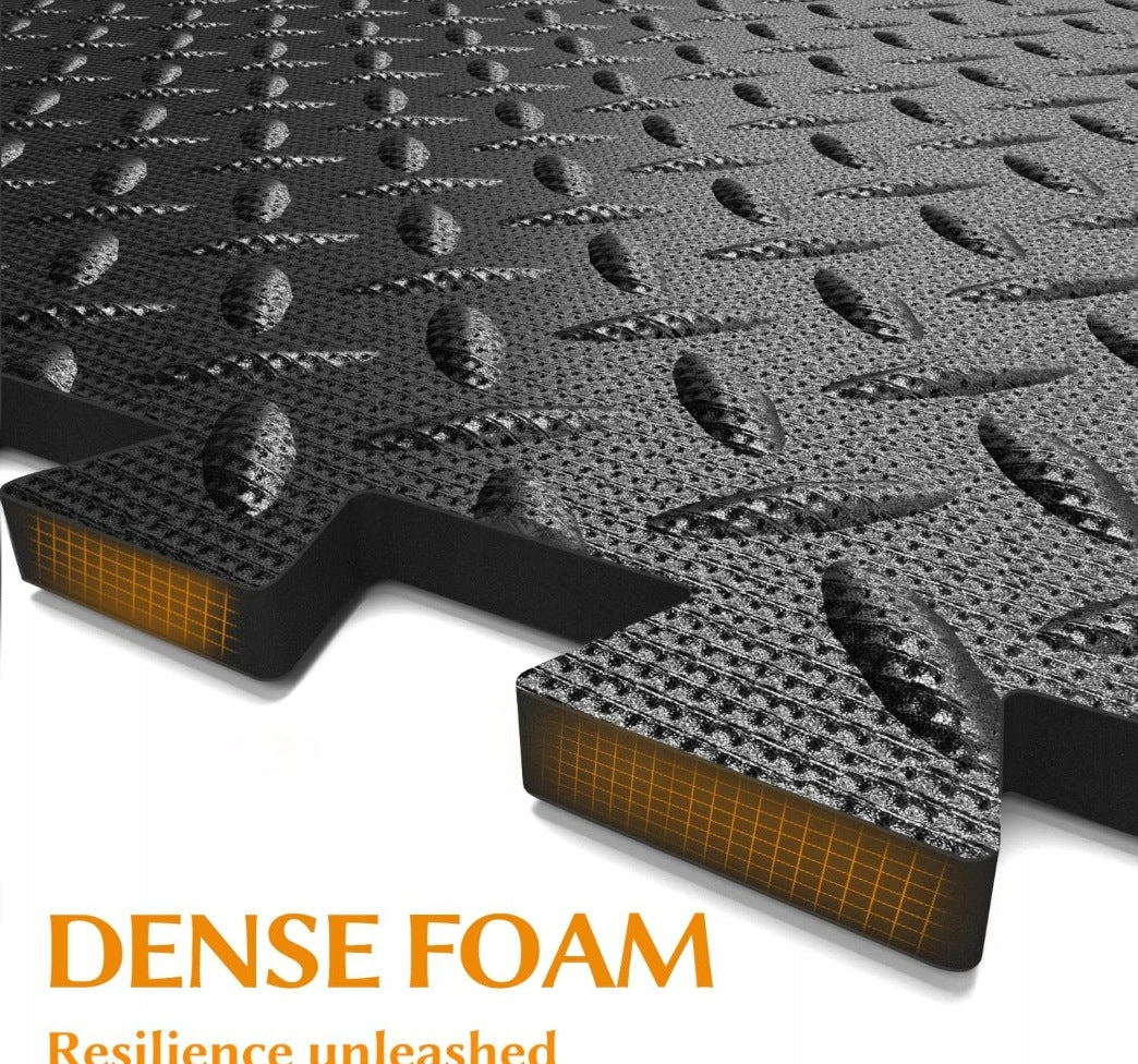 Protective mat amonax 30 cm x 30 cm black Packaging status original