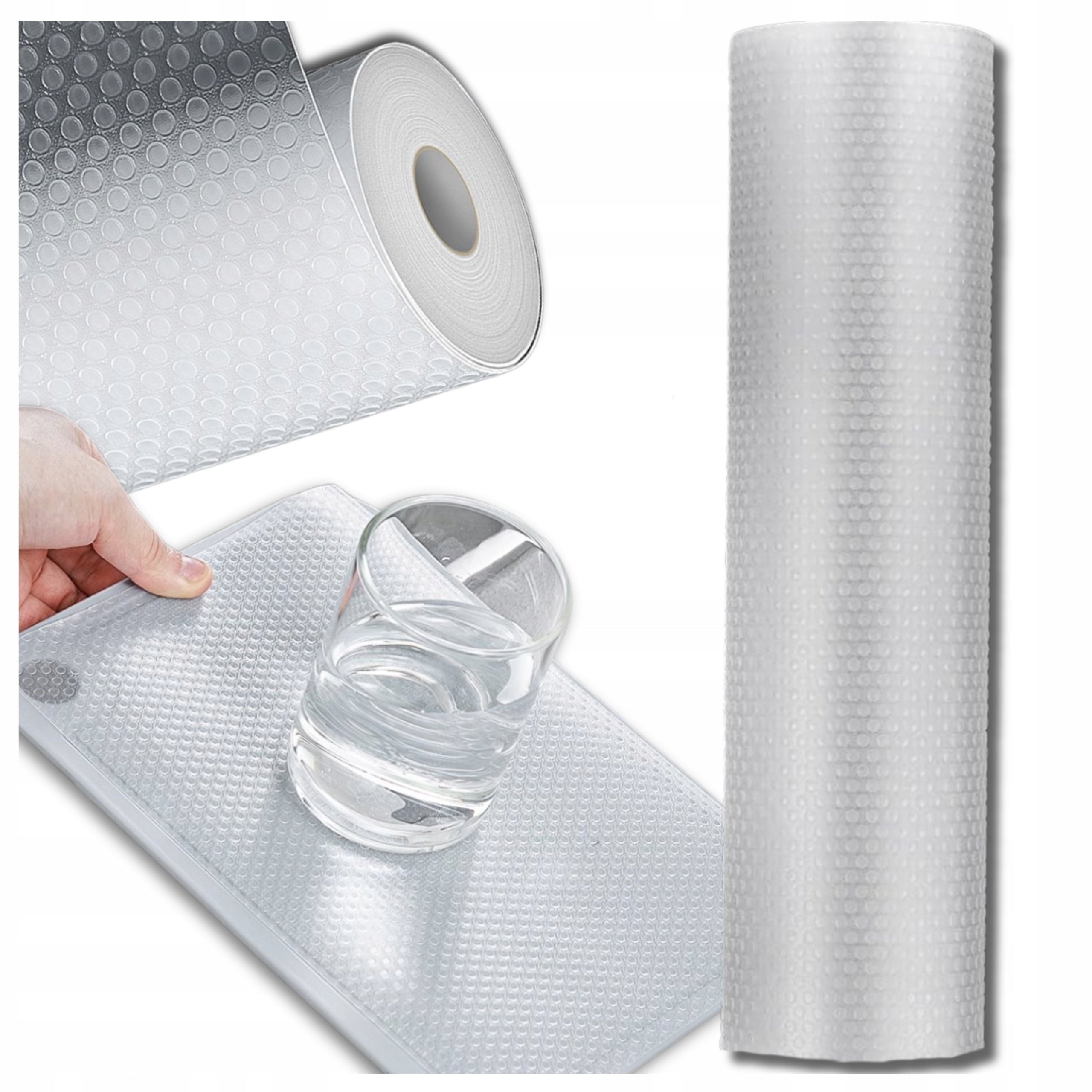 Protective mat for cabinet drawers anti-slip 200x50 cm stain resistant roll