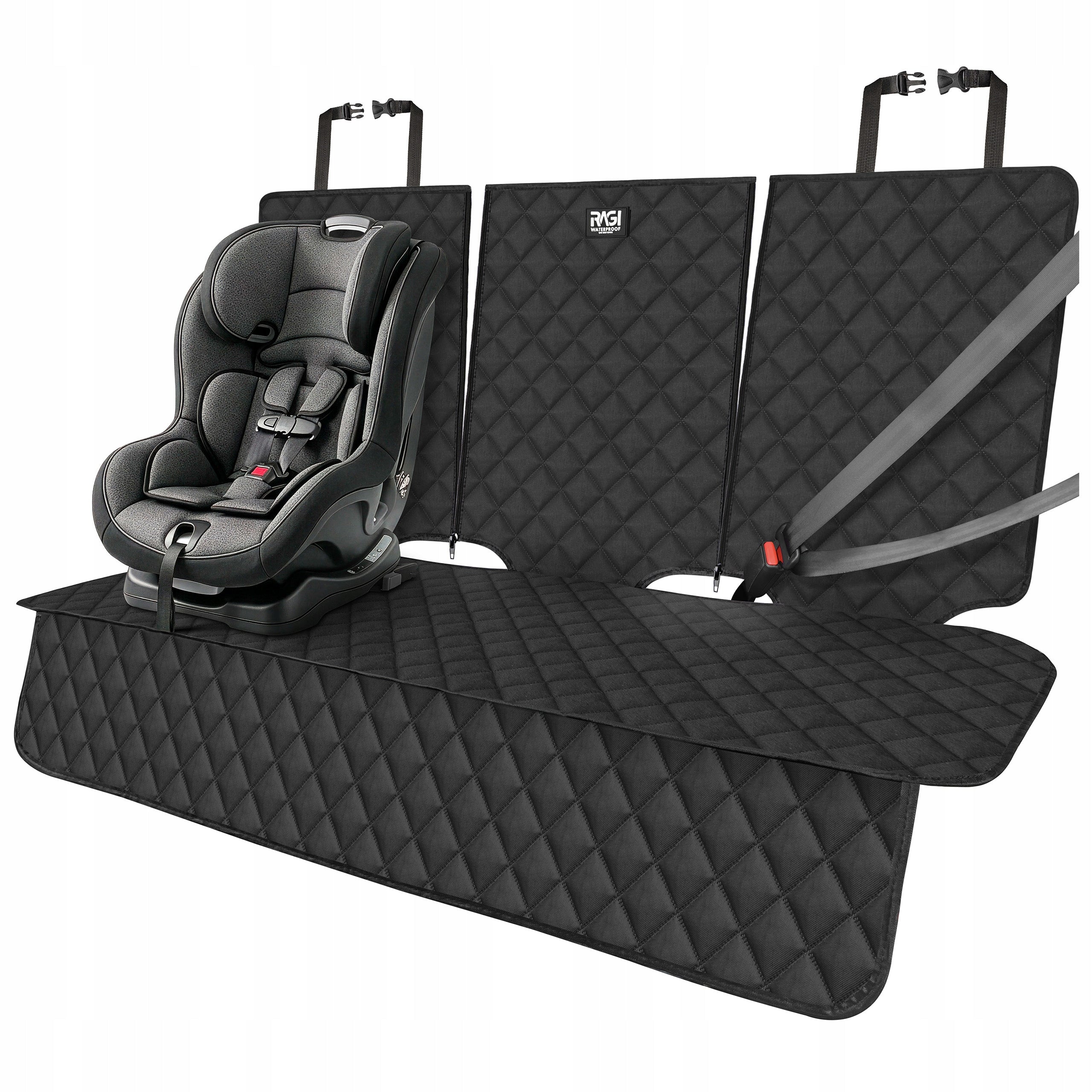 Protective mat for car seat RAGI ISOFIX rear seat cover