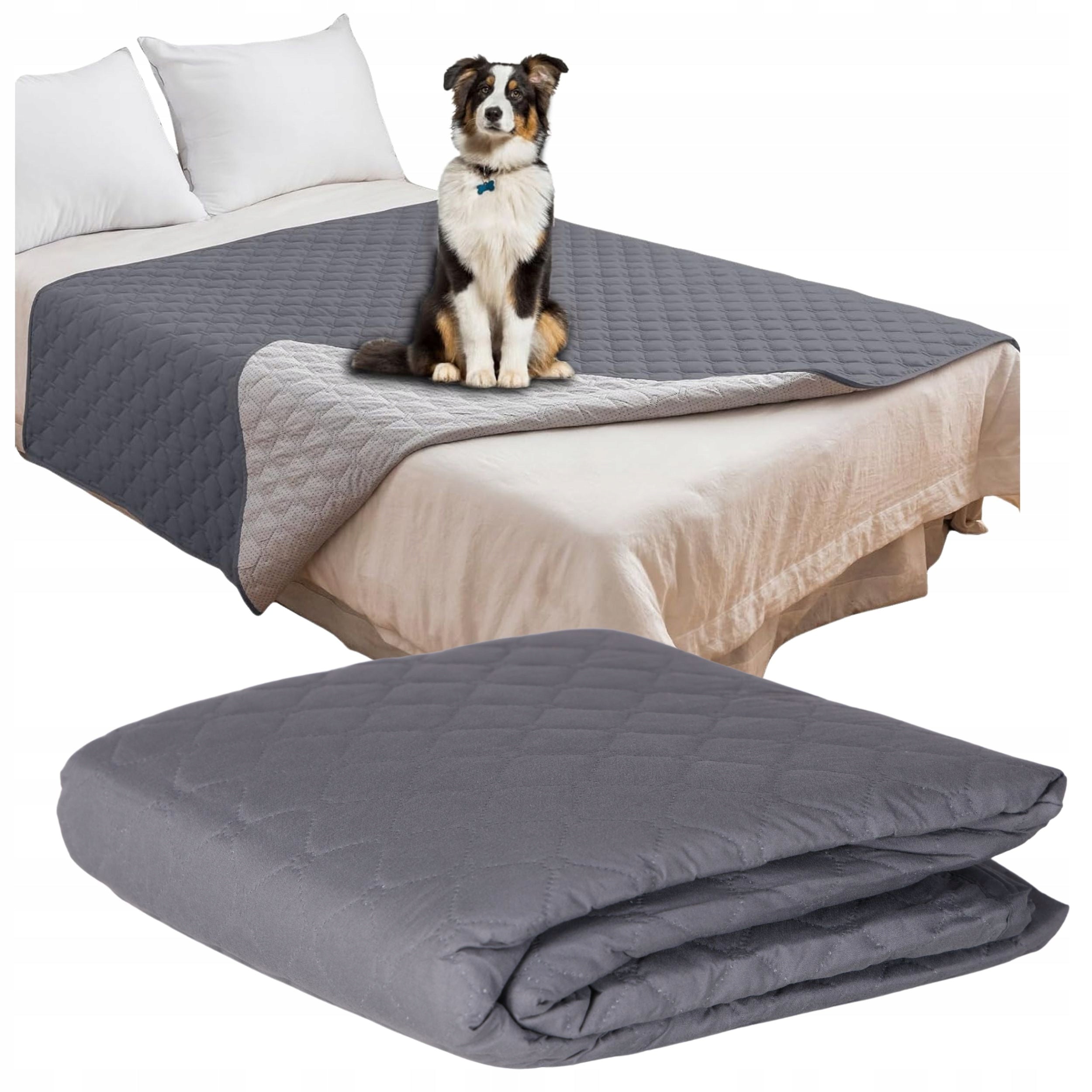 Protective mat for dog bedspread anti-slip waterproof 170x210cm Manufacturer code Mata ochronna na łóżko dla psa kota