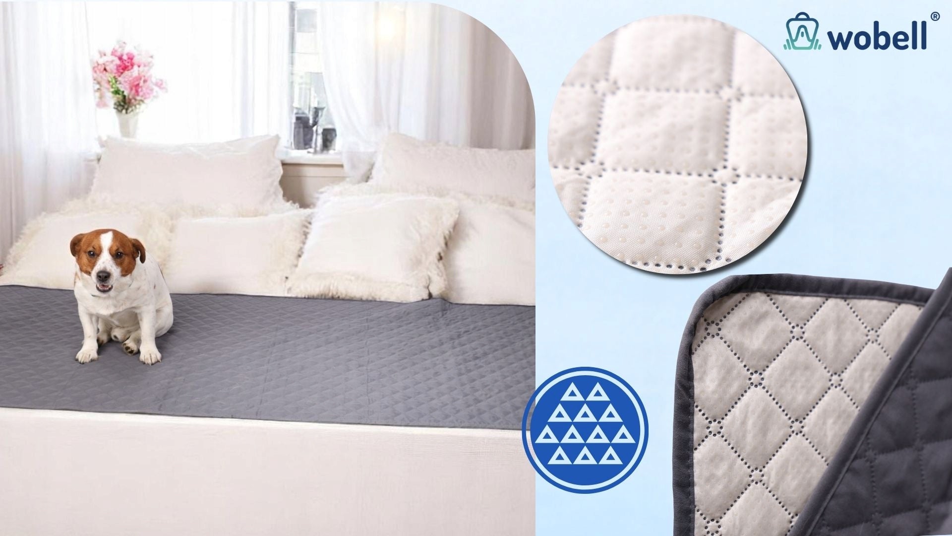 Protective mat for dog bedspread anti-slip waterproof 170x210cm Trade name Mata na kanapę podłogę dla zwierząt