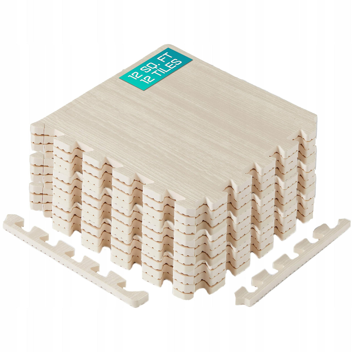 Protective mat yes4all 30 cm x 30 cm beige