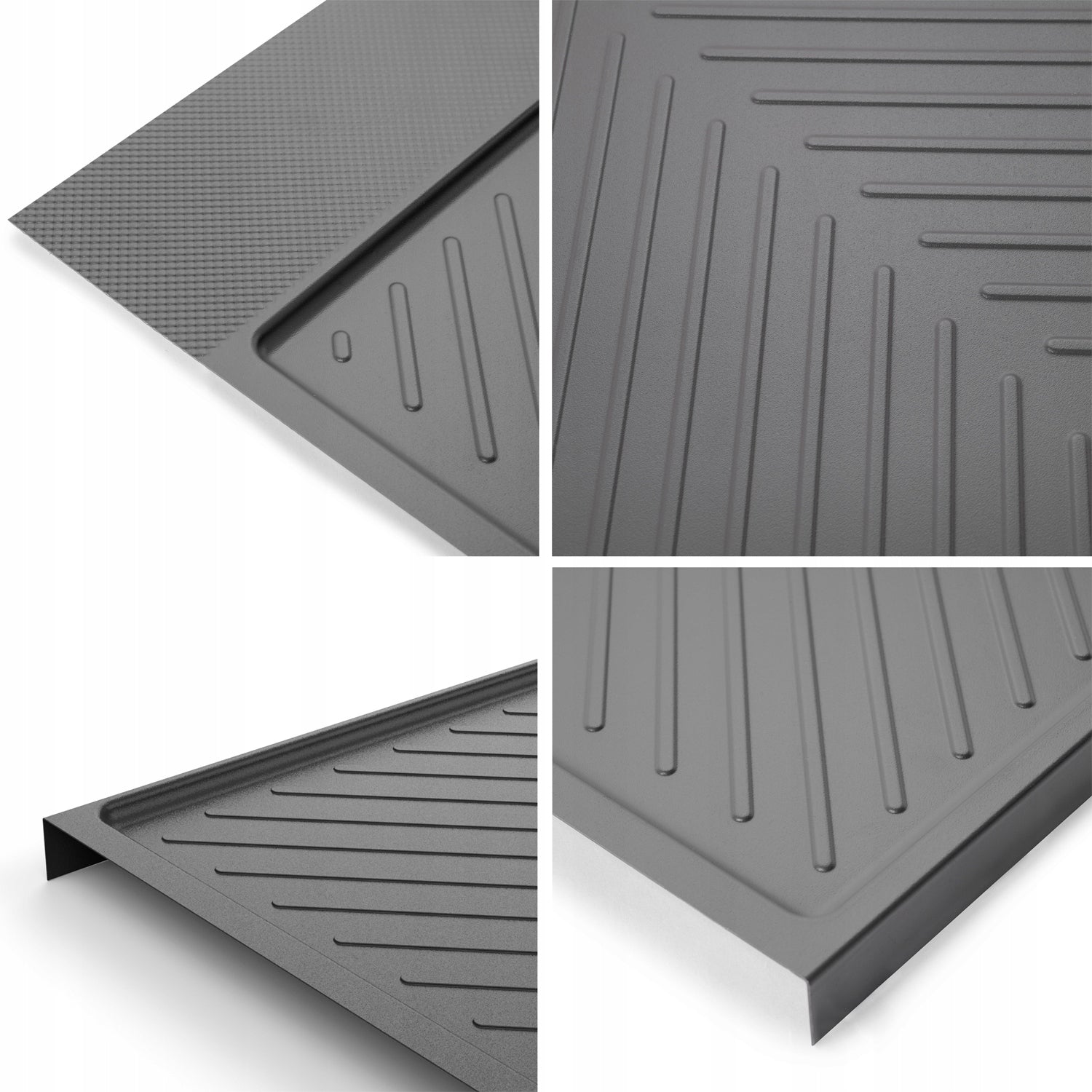 Protective panel insert for the bottom of the SINK cabinet 60cm Anthracite Emuca Kind mat