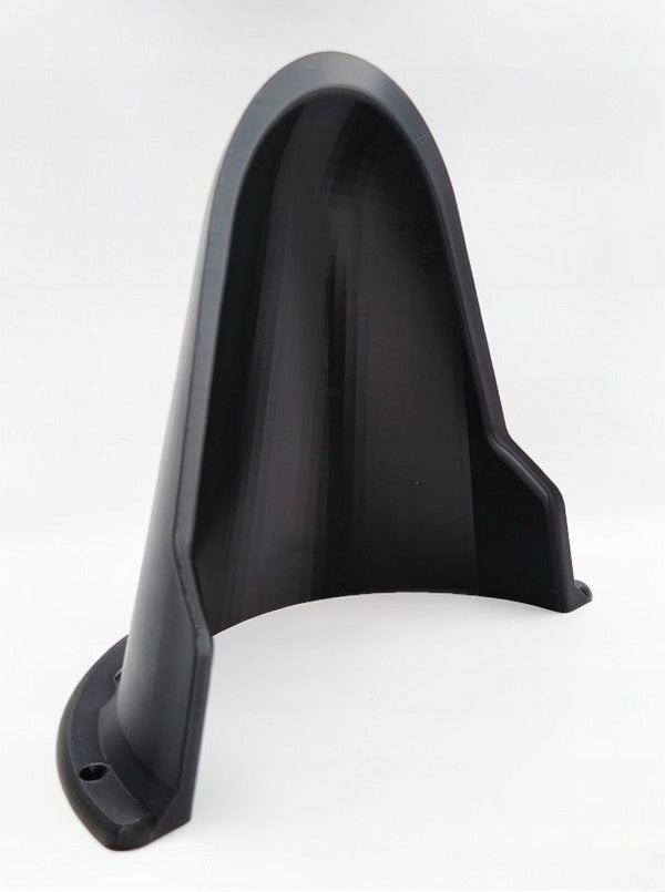 Protective visor for IP camera, large, length 25,5cm - black Manufacturer code DASZEK DO KAMERY IP 25,5CM