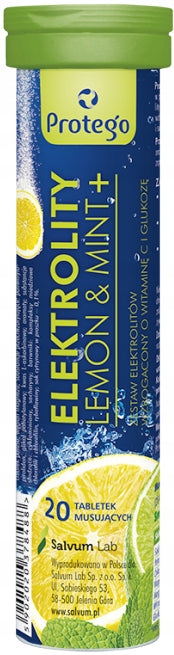 Protego Electrolytes Lemon&Mint Salvum Lemon and Mint Hydration