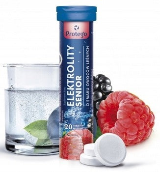 Protego Electrolytes Senior tablets 20 pcs