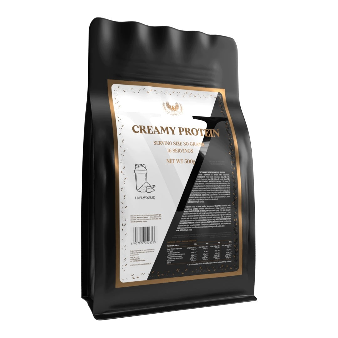 Protein 500g Creamy Protein WPC 70% Whey Natural Victorious