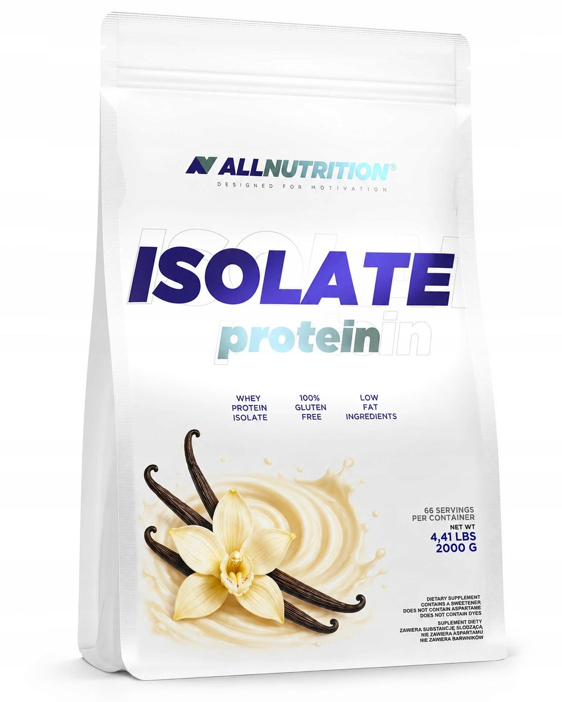 Protein ALLNUTRITION ISOLATE 2KG vanilla
