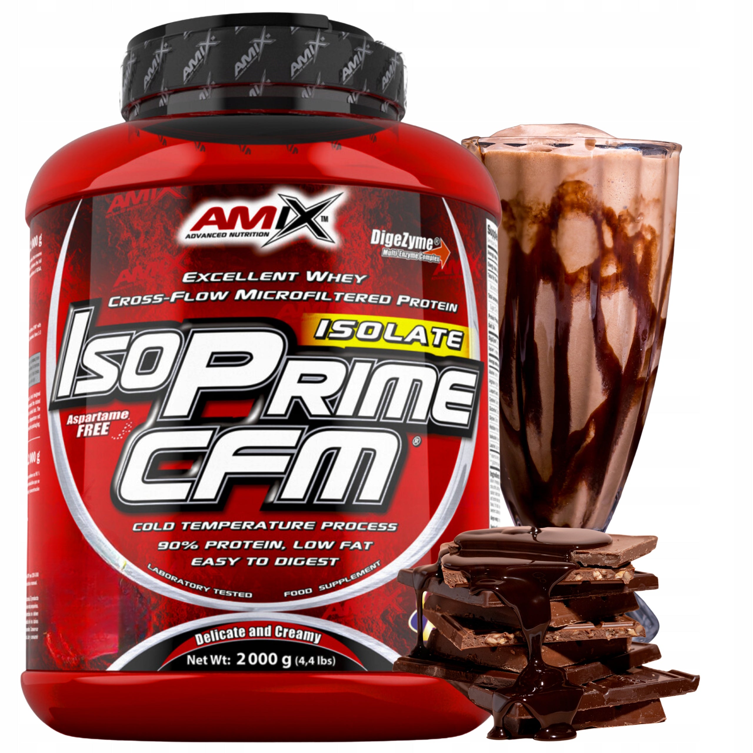 Protein AMIX ISOPRIME CFM 2000g PROTEIN 90% Chocolate Protein Conditioner