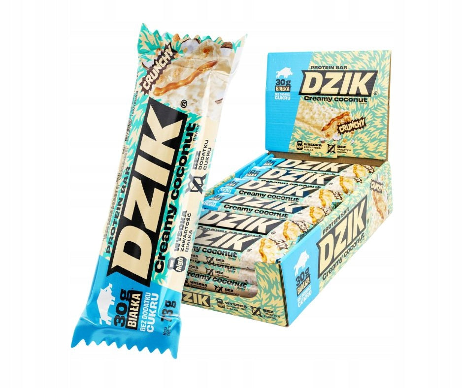 Protein Bar BOAR Coconut 73g 24pcs