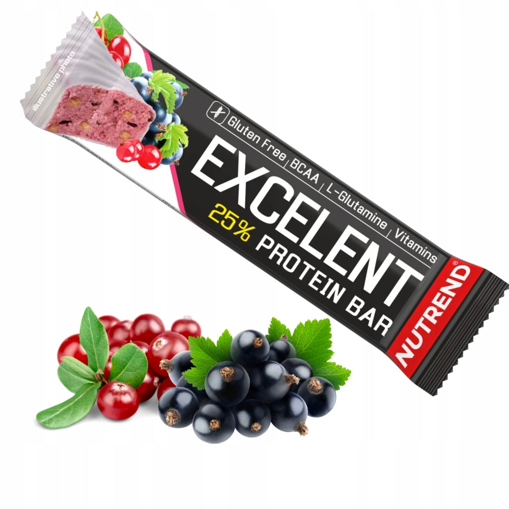 Protein Bar Excelent Blackcurrant Cranberry 85 g Protein Expiration date at least six months from the date of purchase