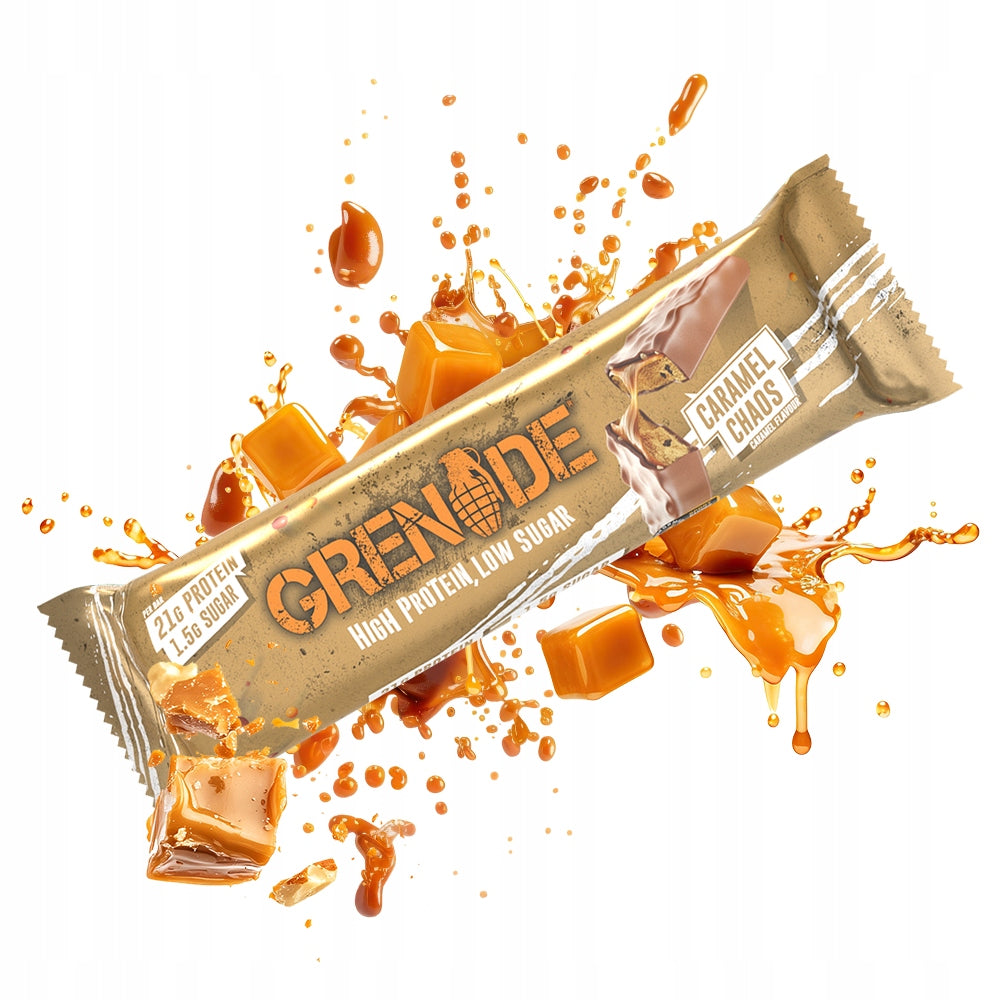 Protein Bar Grenade Caramel 60 g for training high-protein snack