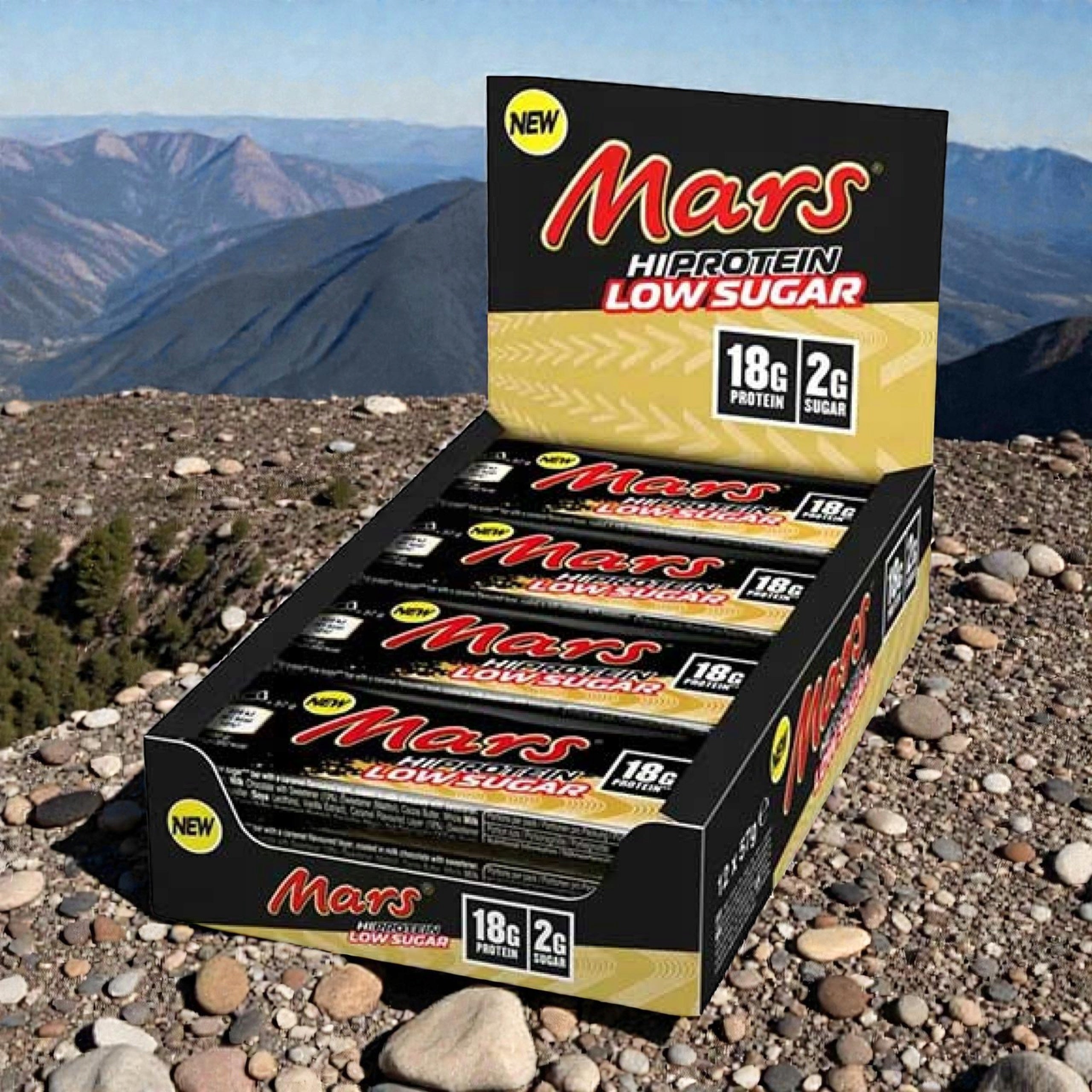Protein Bar Mars HiProtein Low Sugar Bar Classic 12x 57g Packaging status original