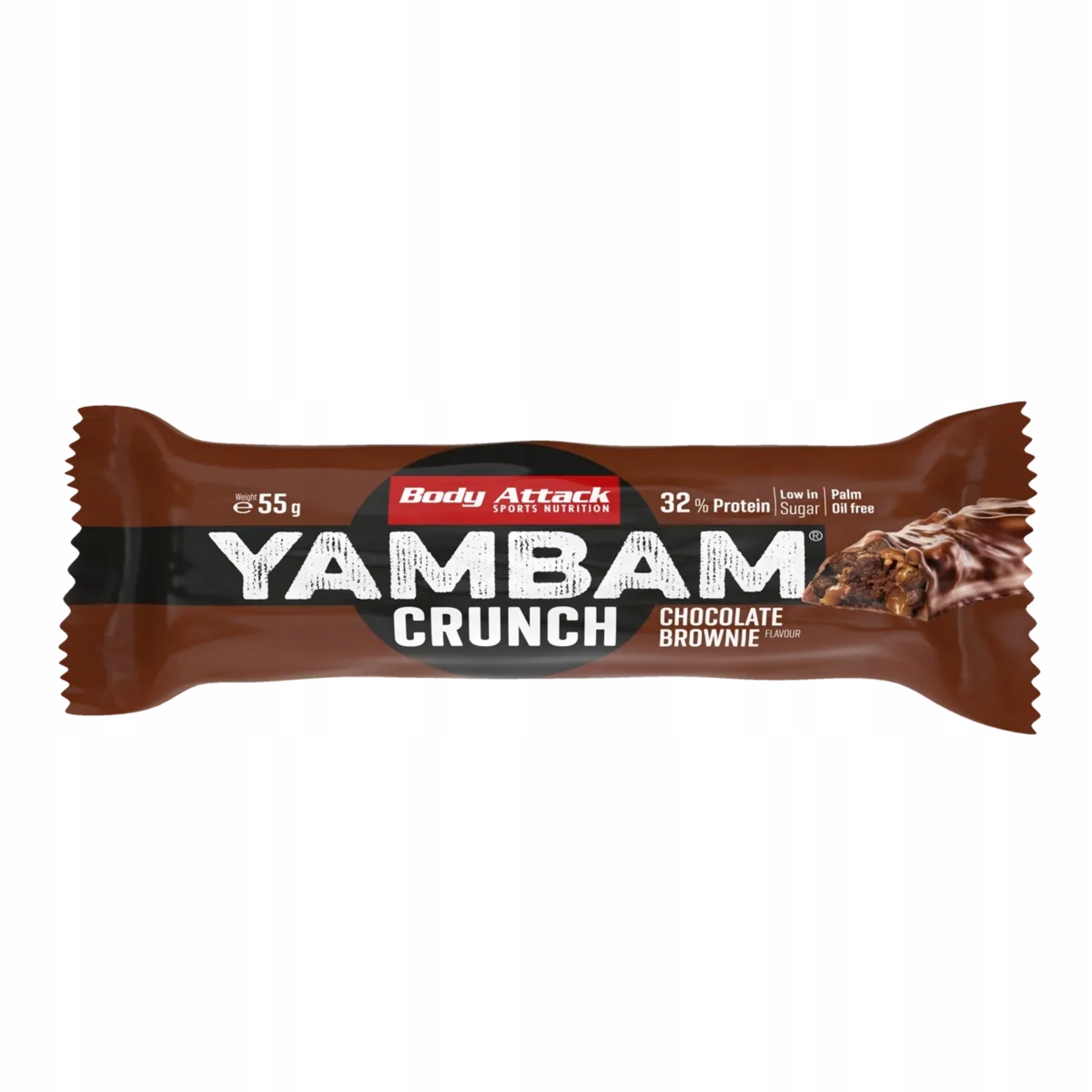 Protein Bar Protein Yambam Protein 15x 55 g Low Sugar Body Attack Packaging status original
