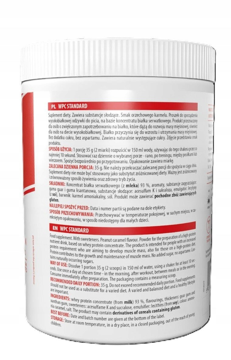 Protein Conditioner ACTIVLAB Wpc Standard Walnut Caramel (500 g) Sugar Free Flavor Caramel