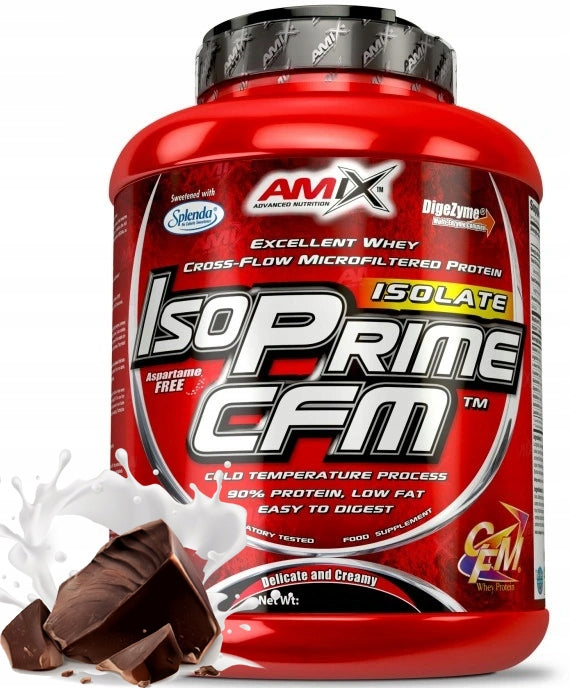 Protein Conditioner AMIX ISOPRIME CFM 2000g PROTEIN 90% Chocolate Expiration date at least six months from the date of purchase