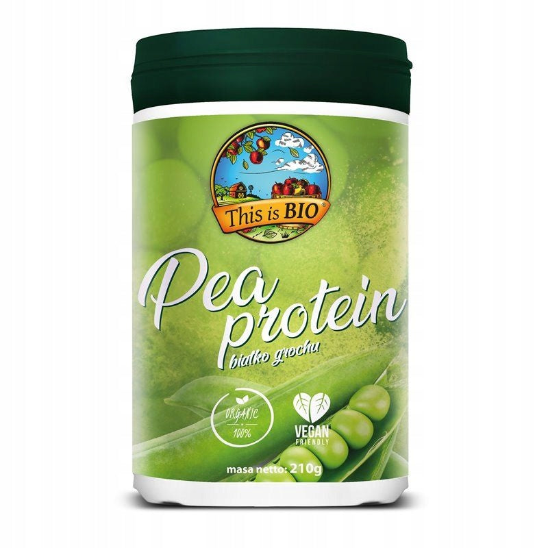 Protein Conditioner BIO 80% Pea Protein 420g Natural Taste BCAA Packaging status original