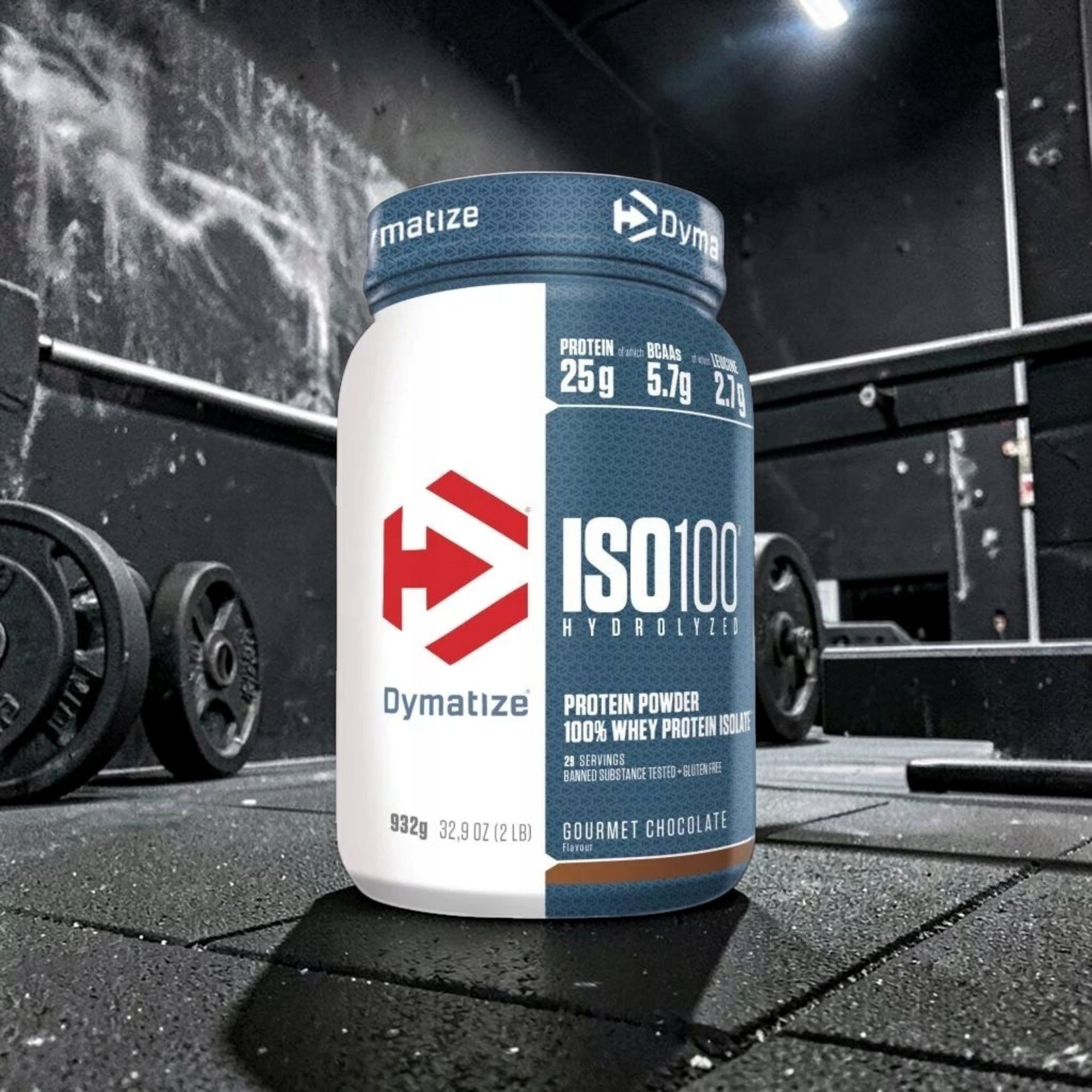 Protein Conditioner DYMATIZE ISO 100 Isolate WPI 932g Chocolate 30 Servings Expiration date at least six months from the date of purchase