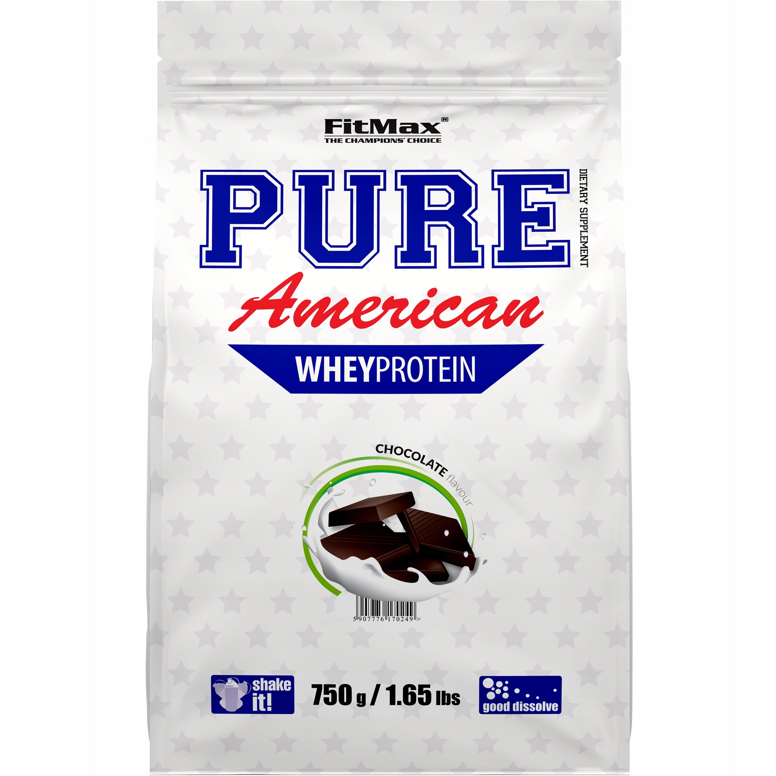 Protein Conditioner FITMAX Pure American 750g WPC Chocolate Muscle Mass