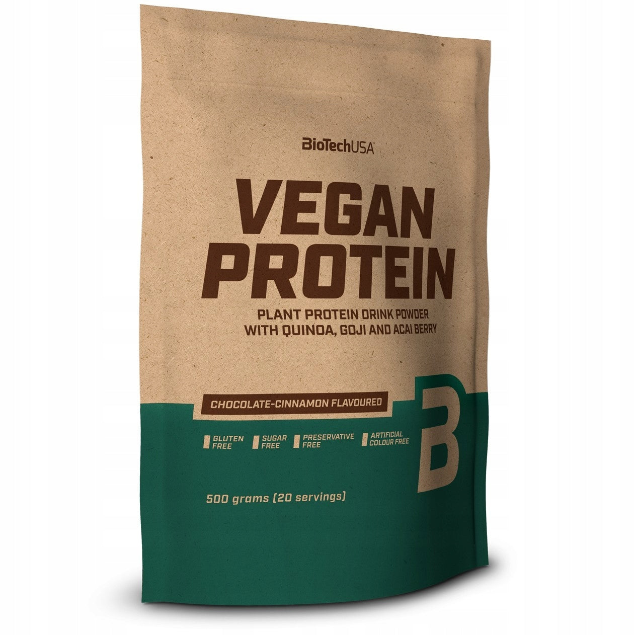 Protein Conditioner Plant Protein BioTechUSA Powder 500 g Vanilla Cookie Packaging status original