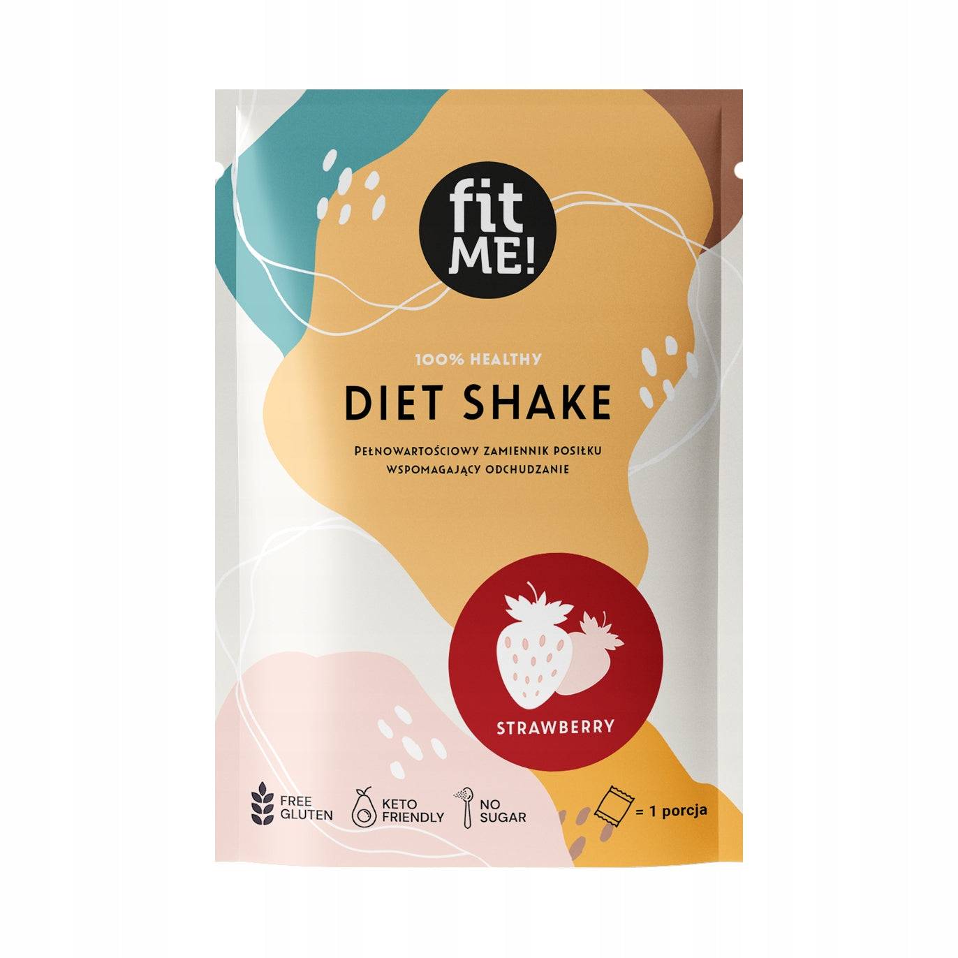 Protein Conditioner Sachet Slimming Strawberry Cocktail 25g Protein