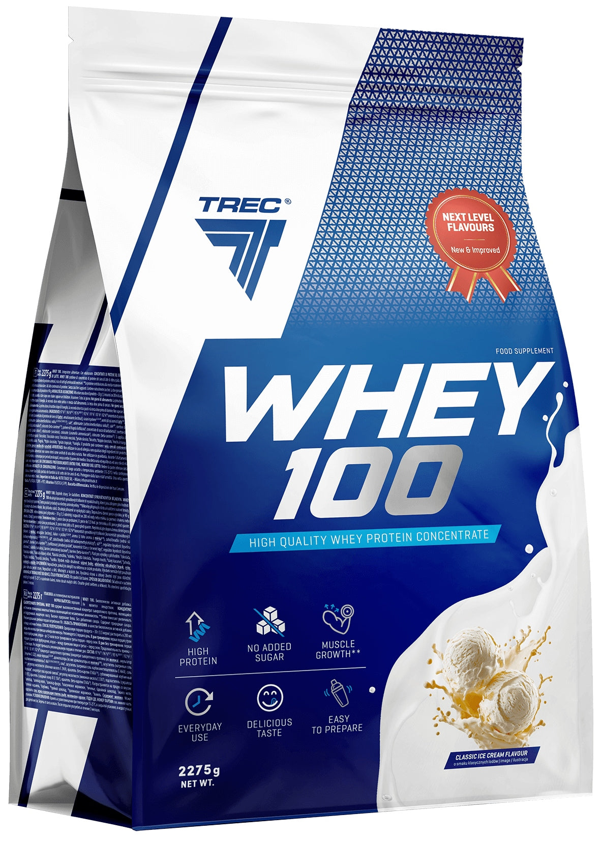 Protein Conditioner Trec Nutrition WPC Concentrate Classic Flavour Ice Cream 2275 g