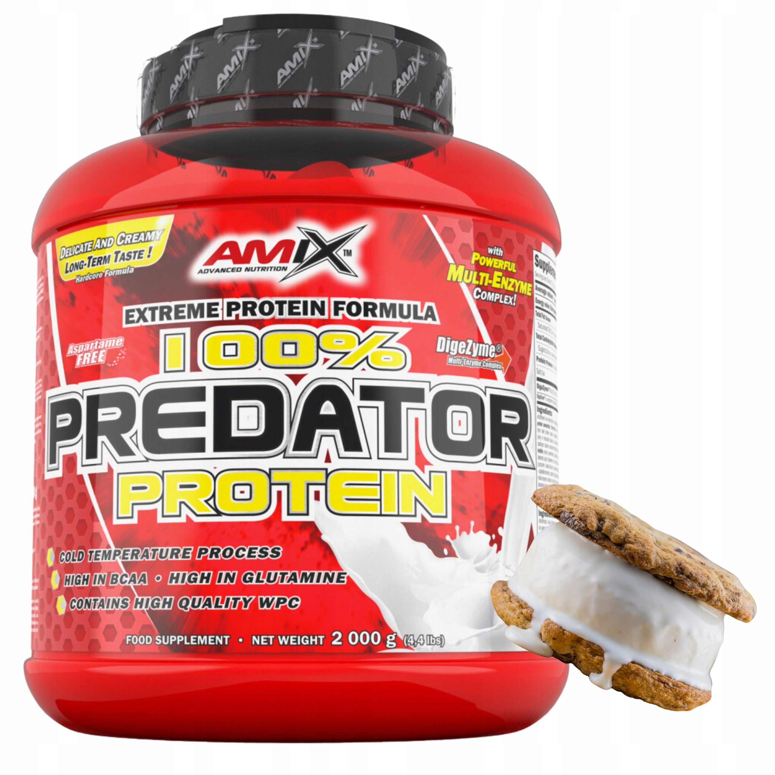 Protein Conditioner WPC Protein Concentrate Biscuit with Cream Digestive Enzymes