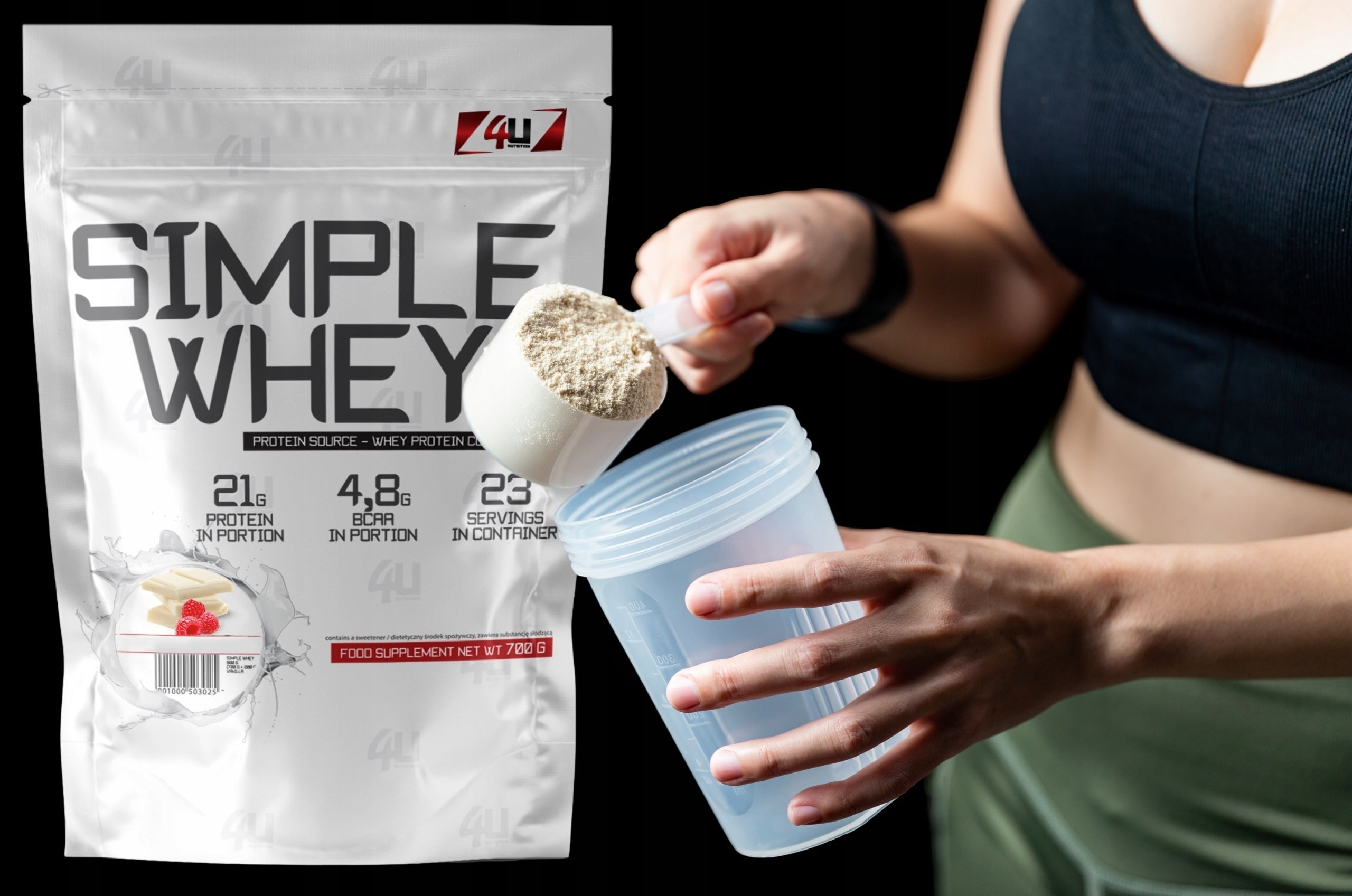Protein Conditioner WPC Whey 700g cocktail meal replacement Expiration date at least six months from the date of purchase
