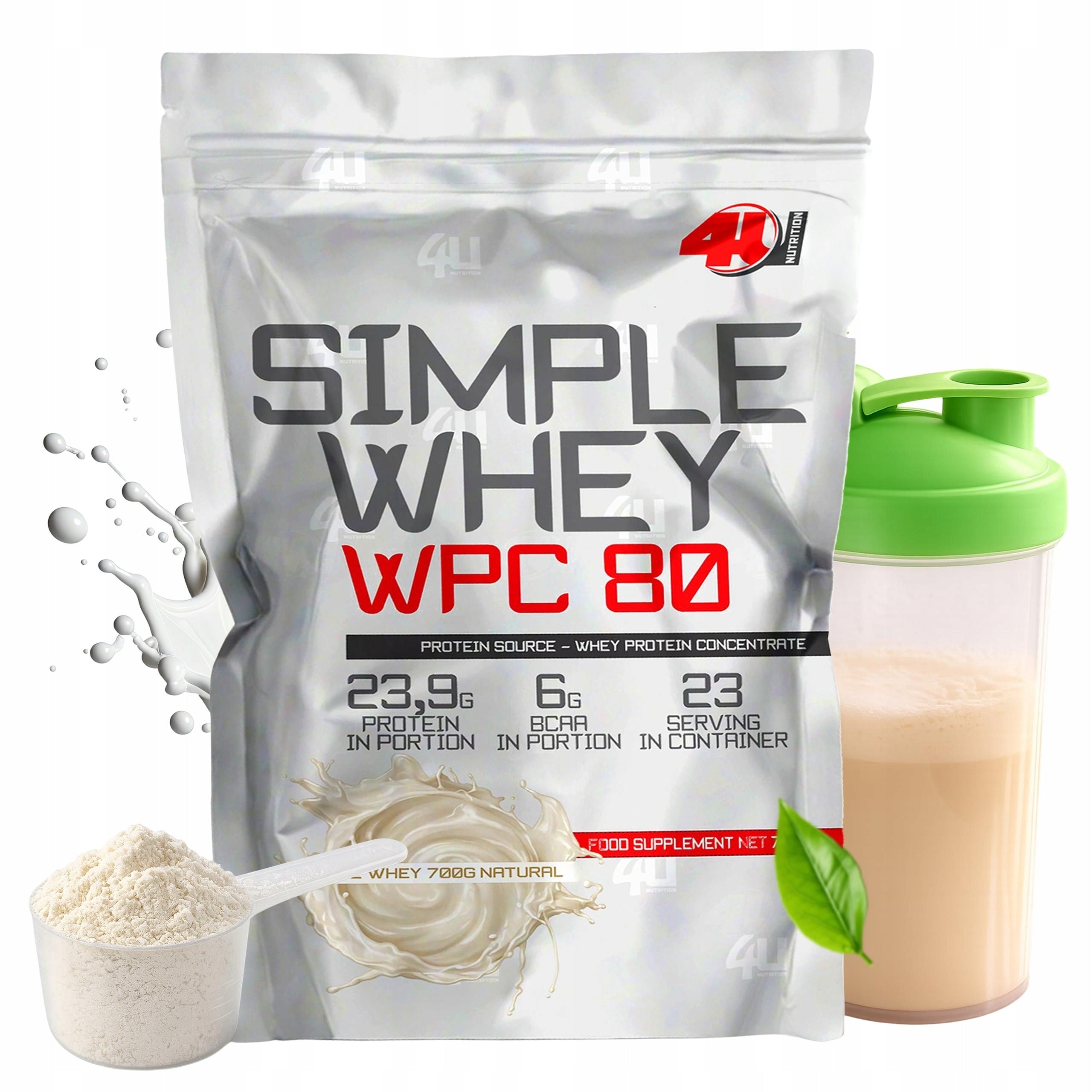 Protein Conditioner Whey Protein Natural Concentrate WPC 80 700g